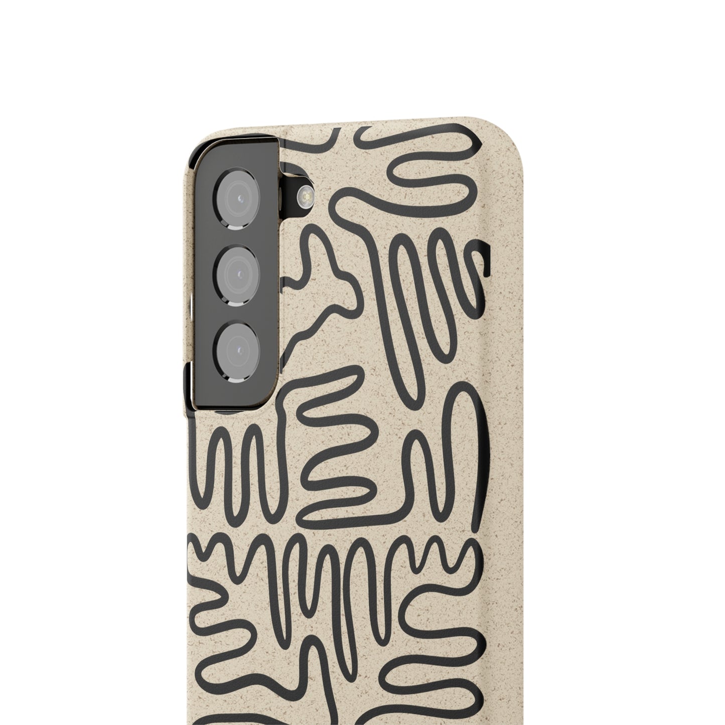 Black Squigles | 100% Biodegradable Phone Case