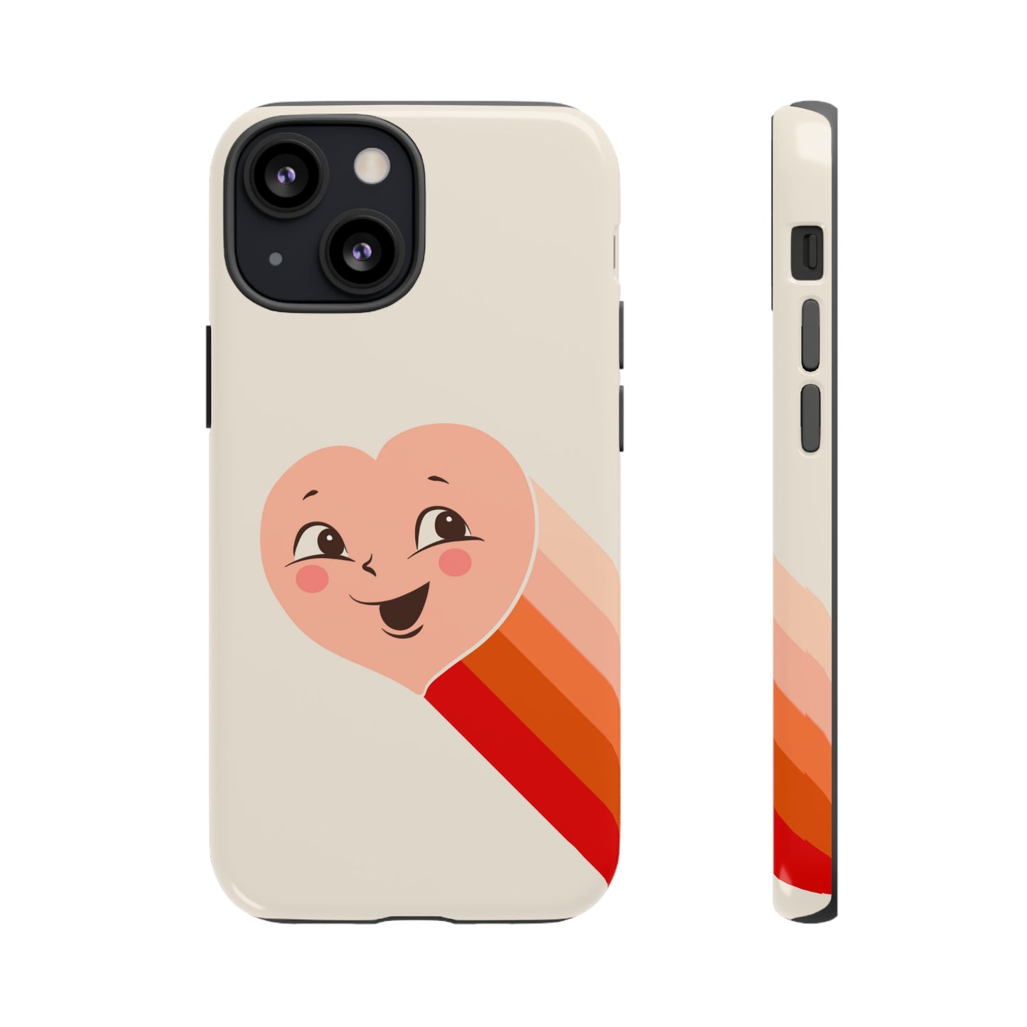 Retro Shooting Heart | Tough Phone Case