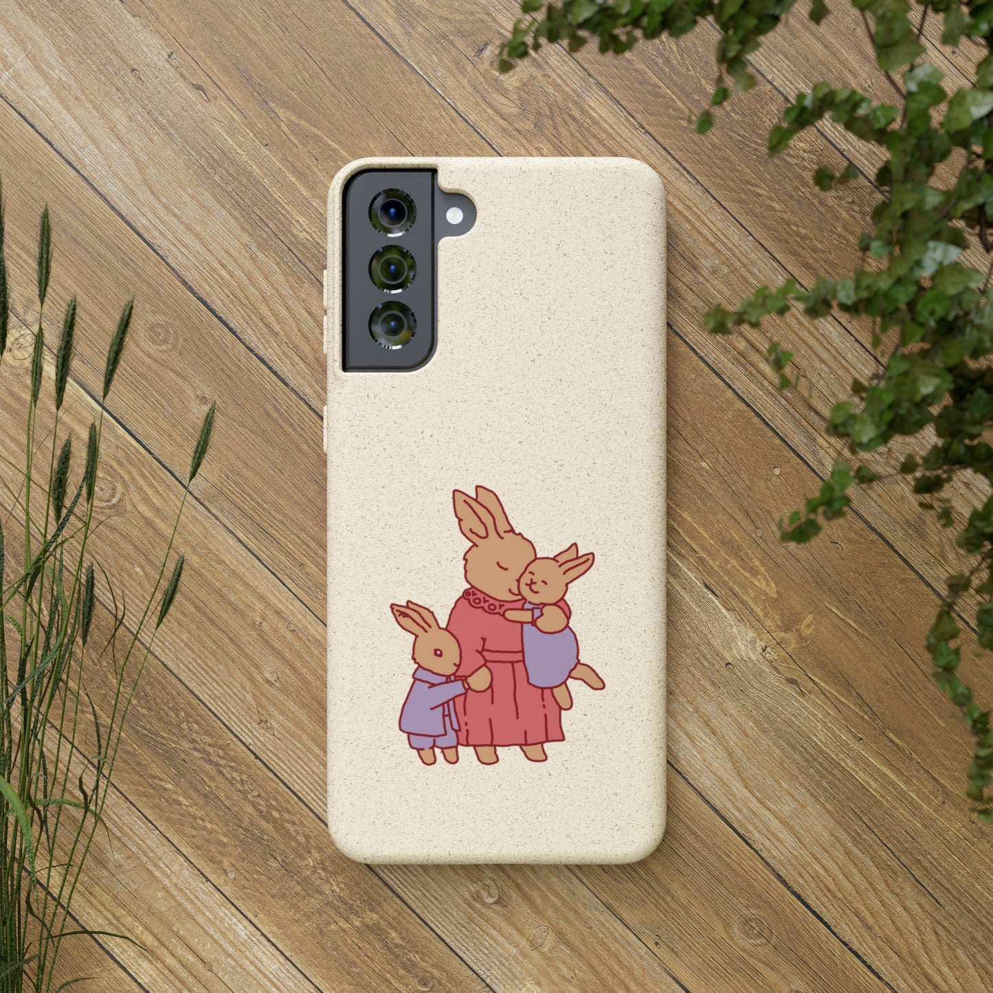 Like this Little Life Bunny Mom | 100% Biodegradable Phone Case