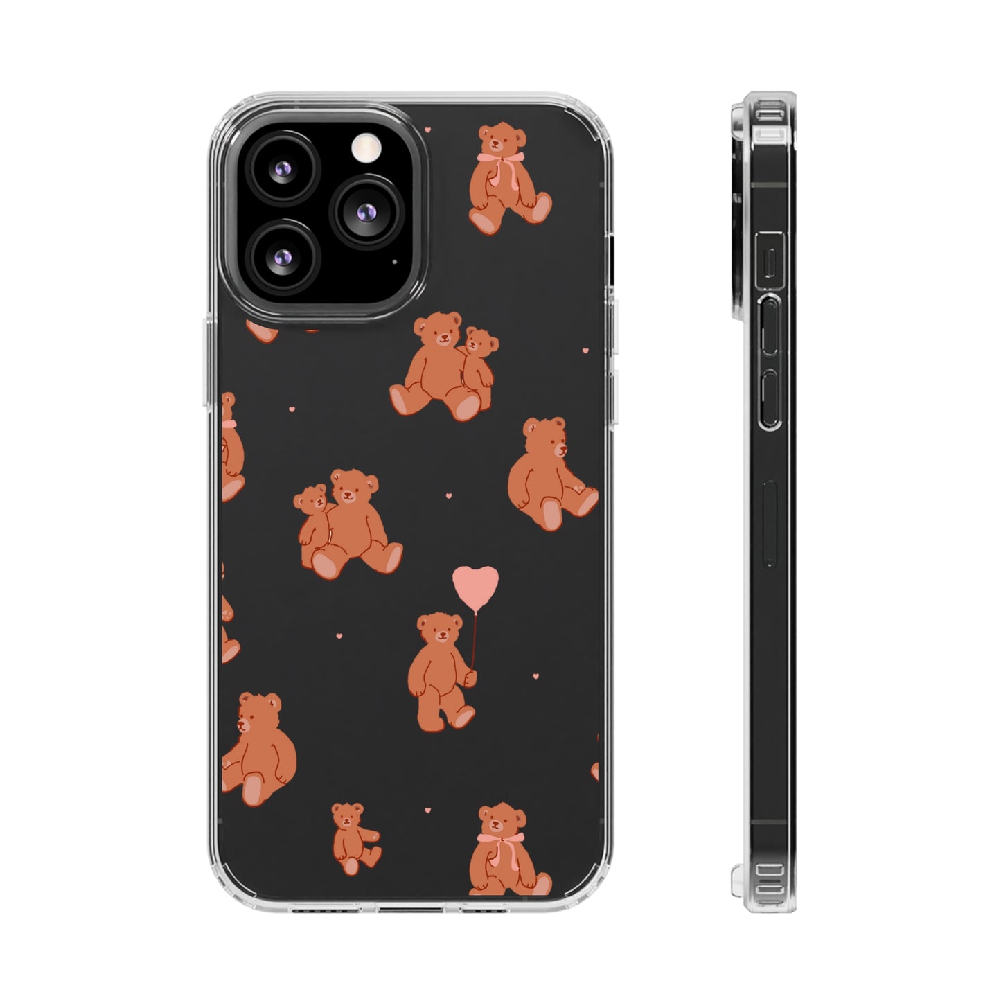 Teddy Bear Clear Phone Cases