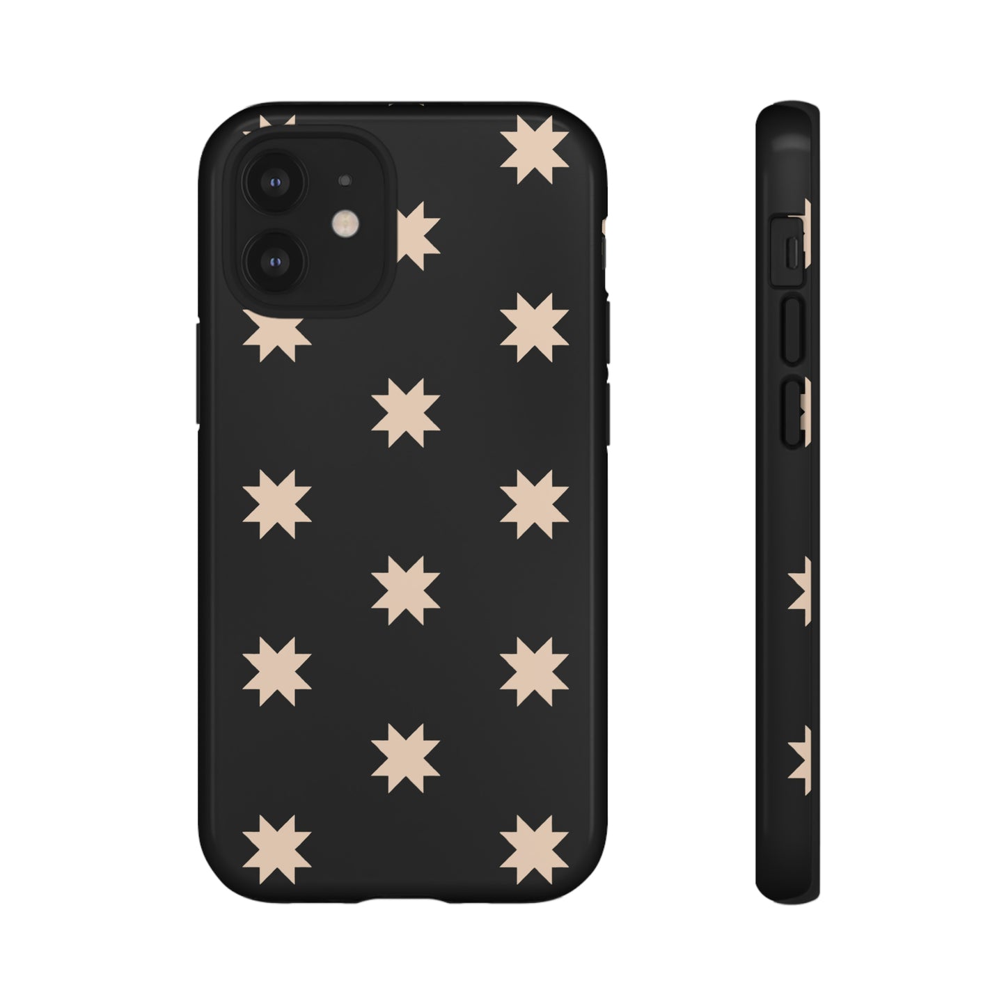 Black Star Quilt Block | Tough Phone Case