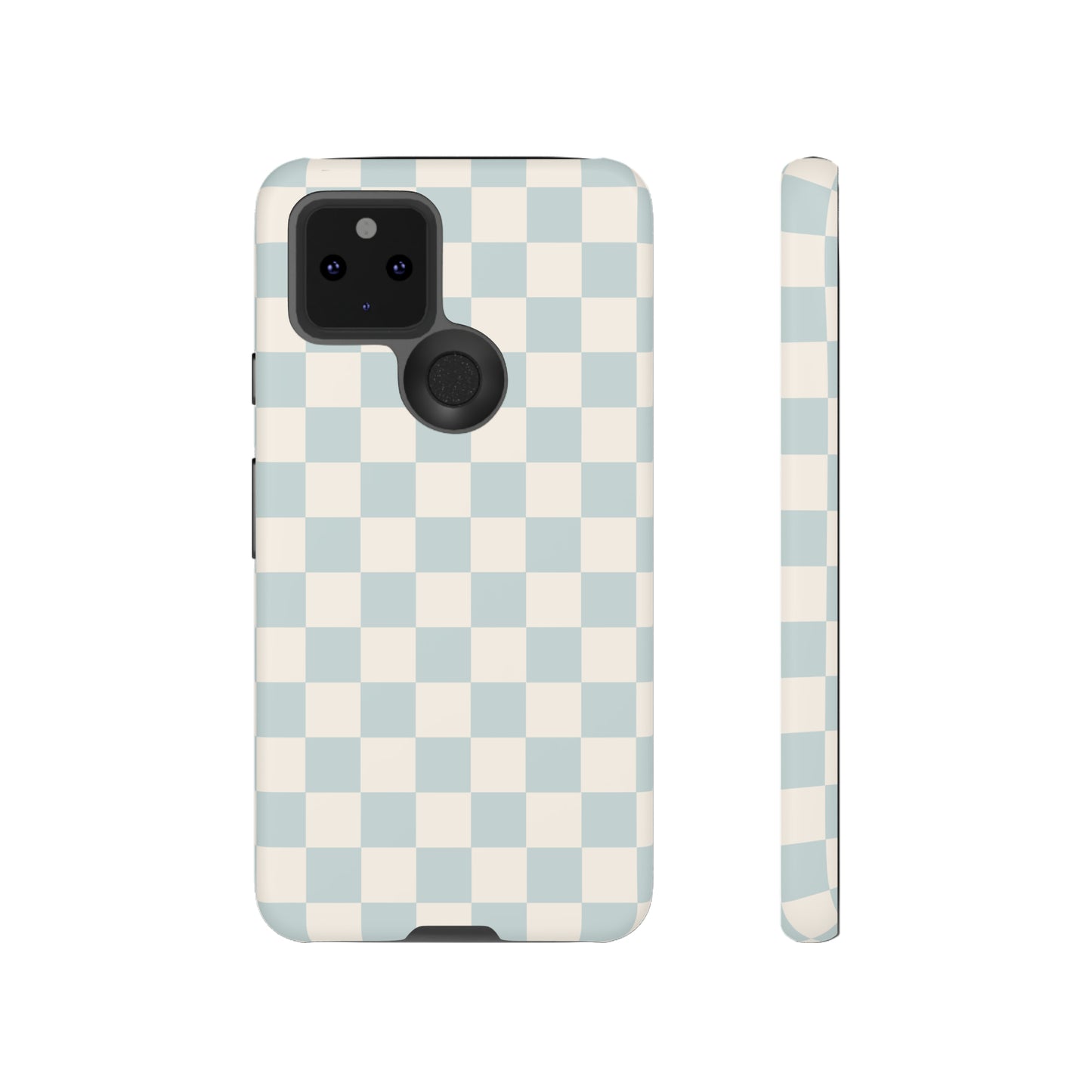 Light Blue Checkers | Tough Phone Case