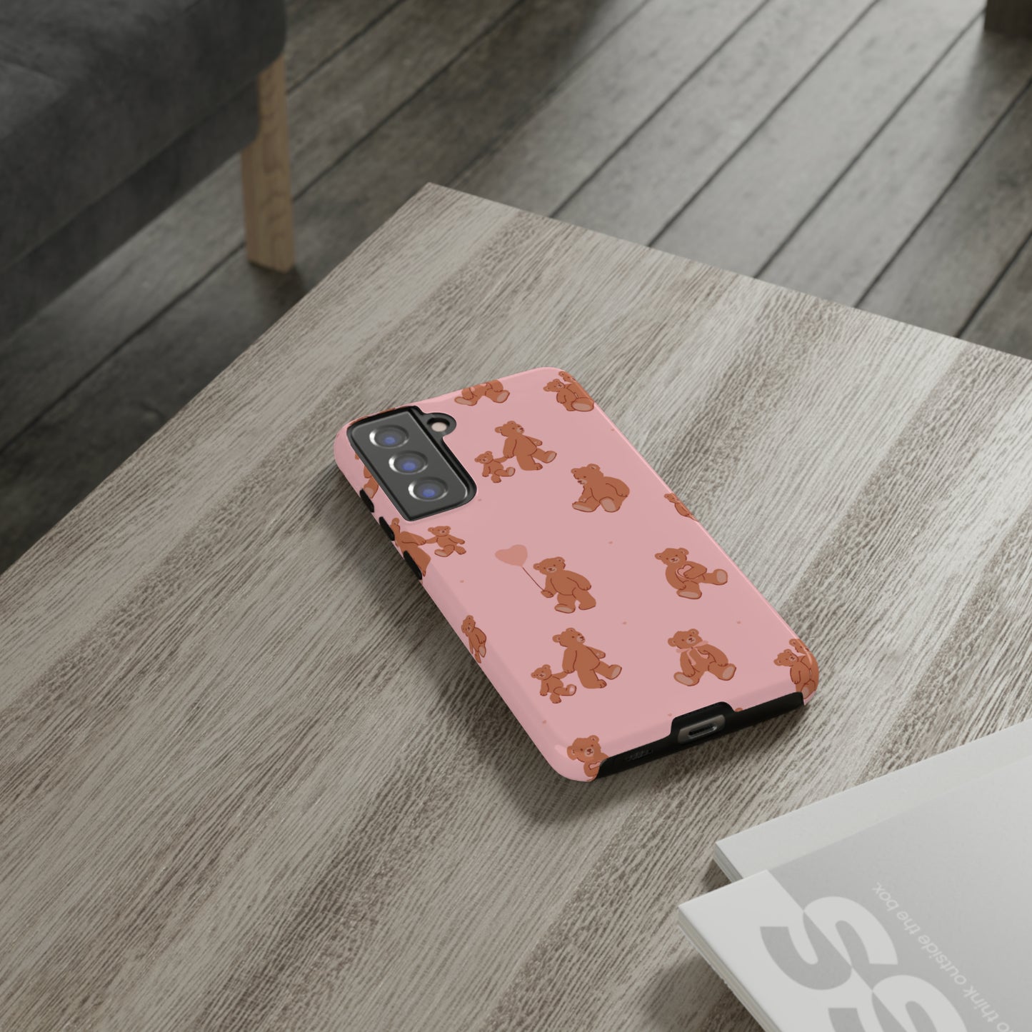 Sweet Pink Teddy Bear Tough Cases