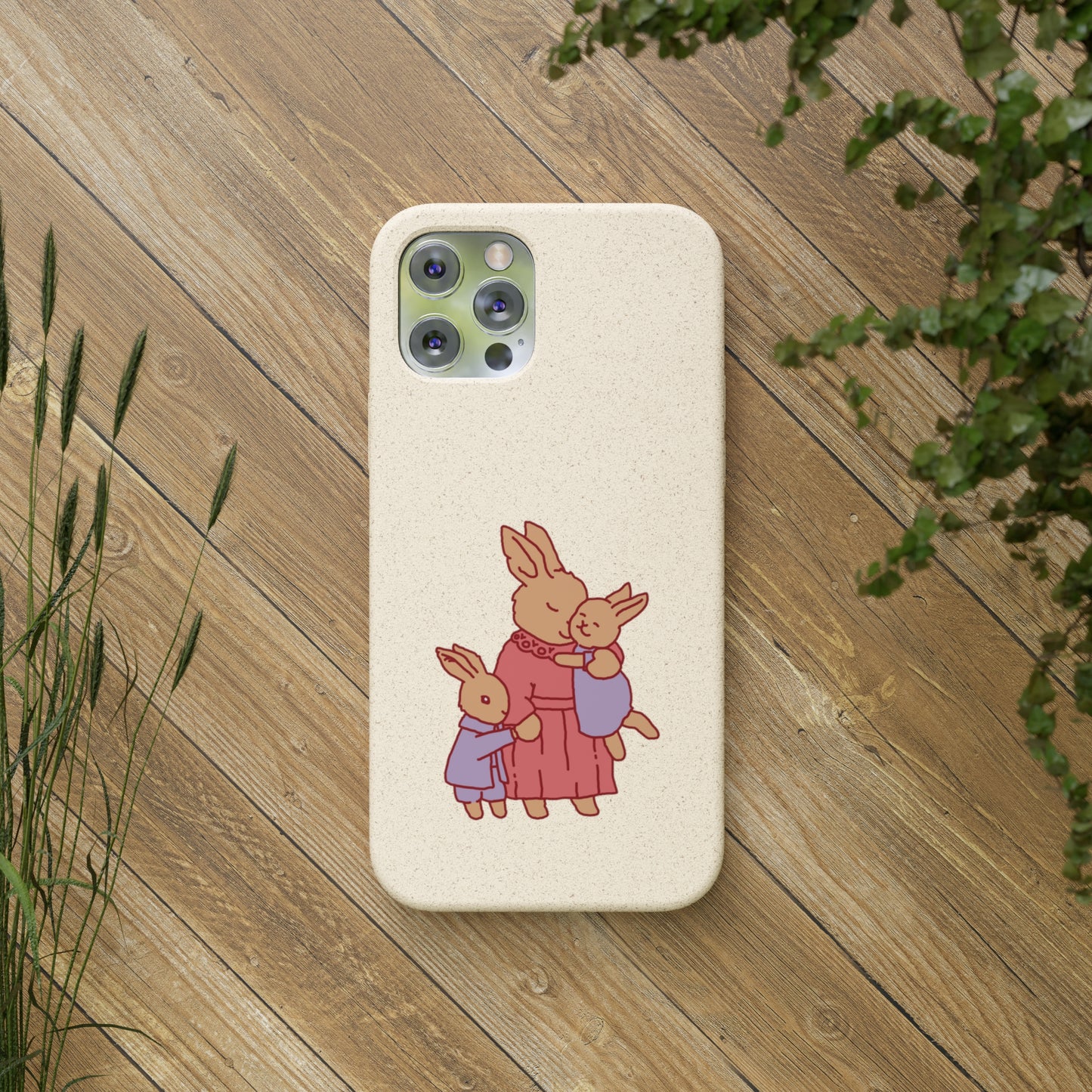 Like this Little Life Bunny Mom | 100% Biodegradable Phone Case