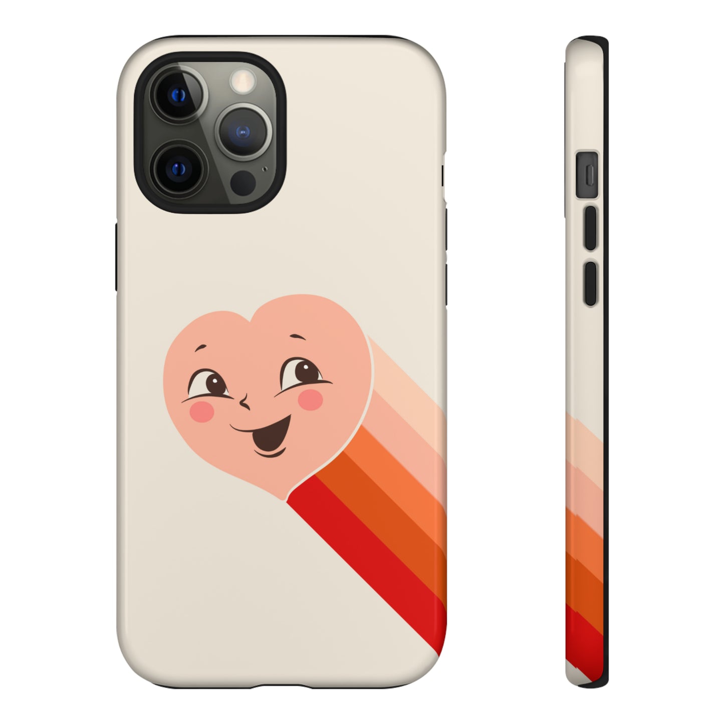 Retro Shooting Heart | Tough Phone Case