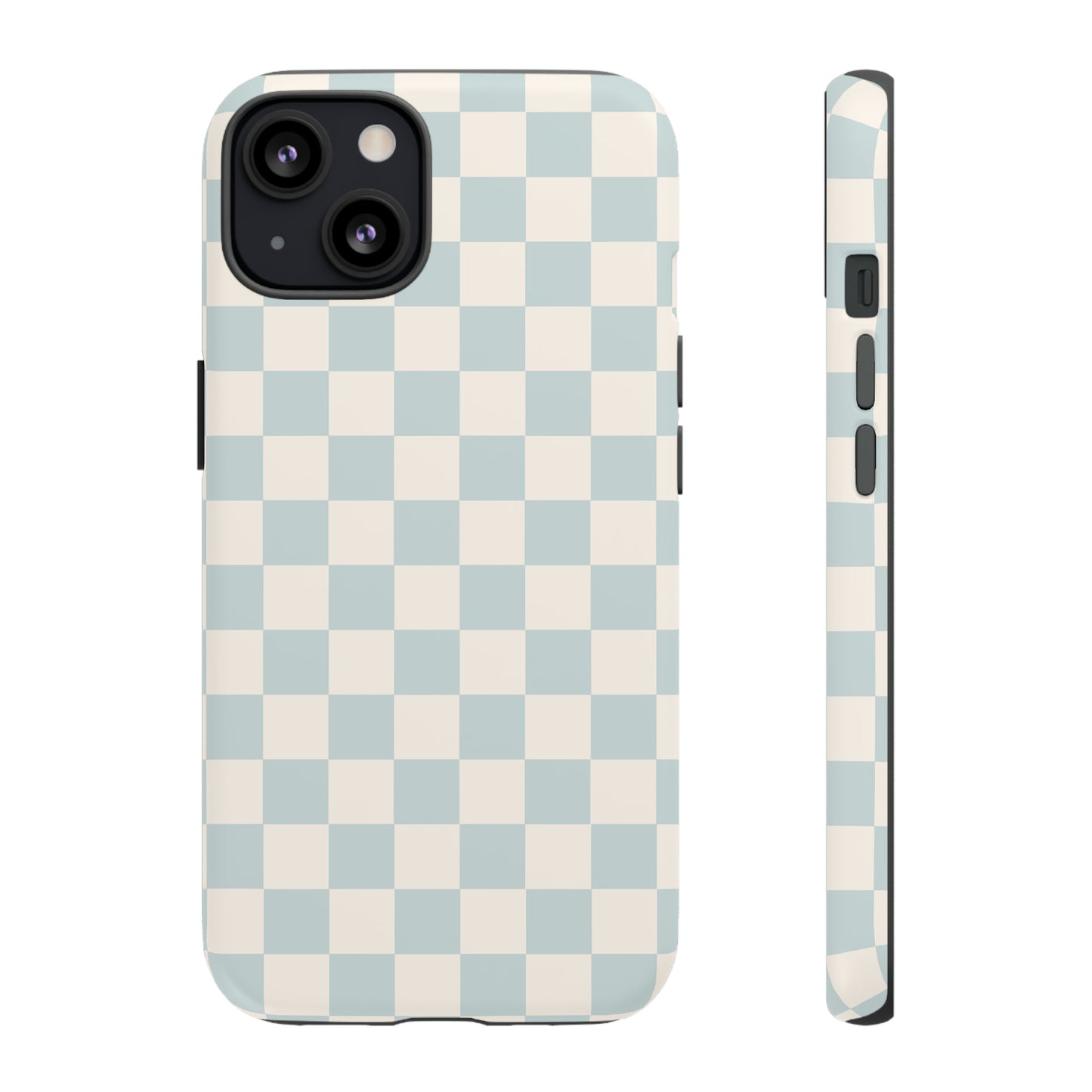 Light Blue Checkers | Tough Phone Case