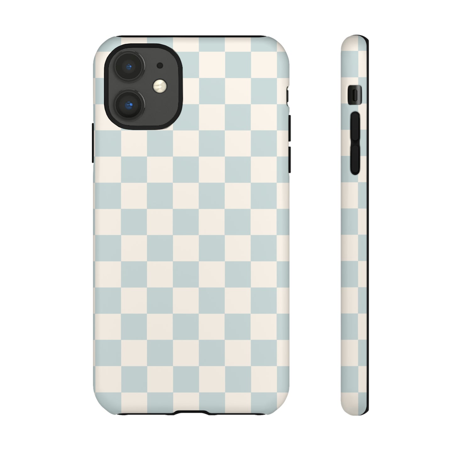 Light Blue Checkers | Tough Phone Case