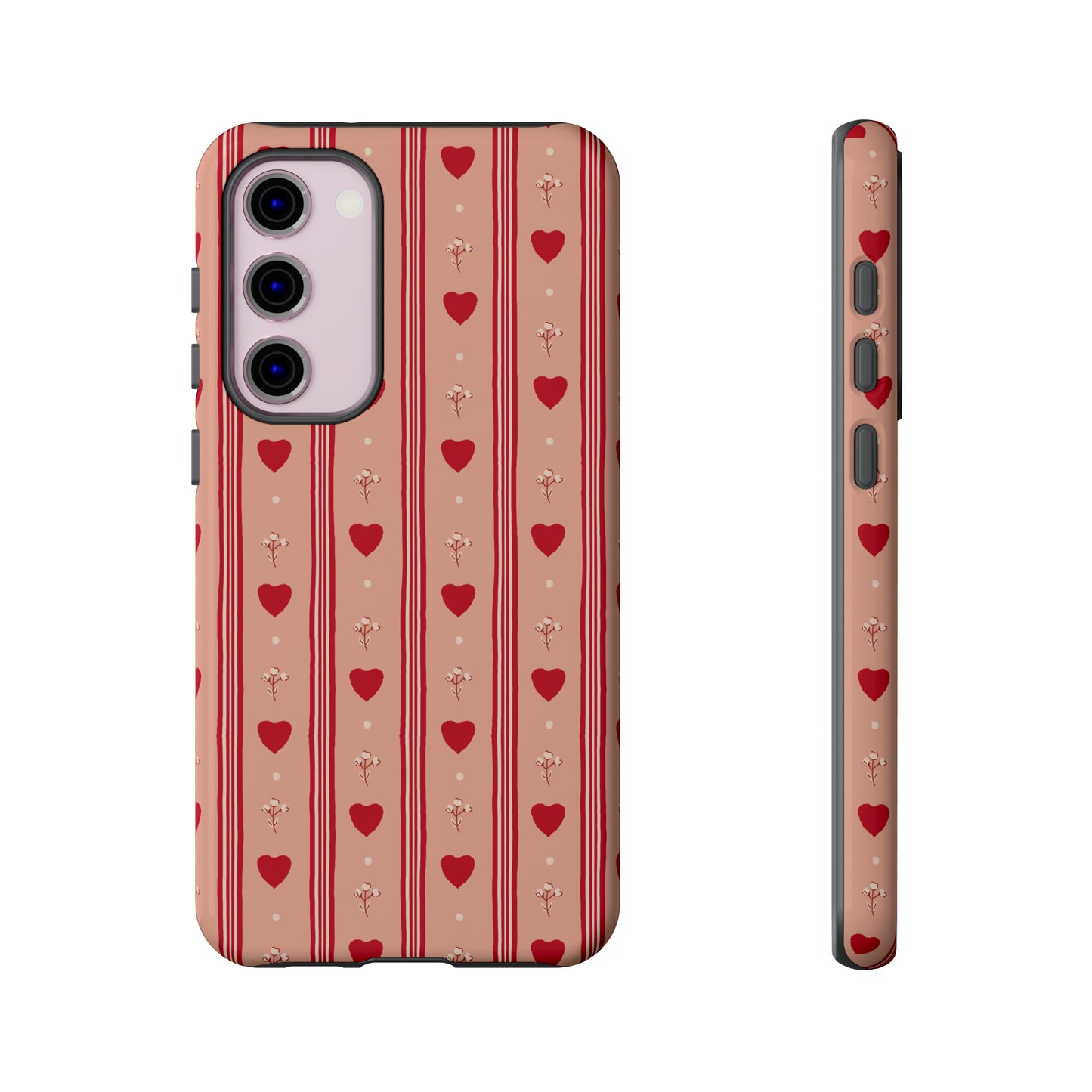 Cutesy Hearts | Tough Phone Case