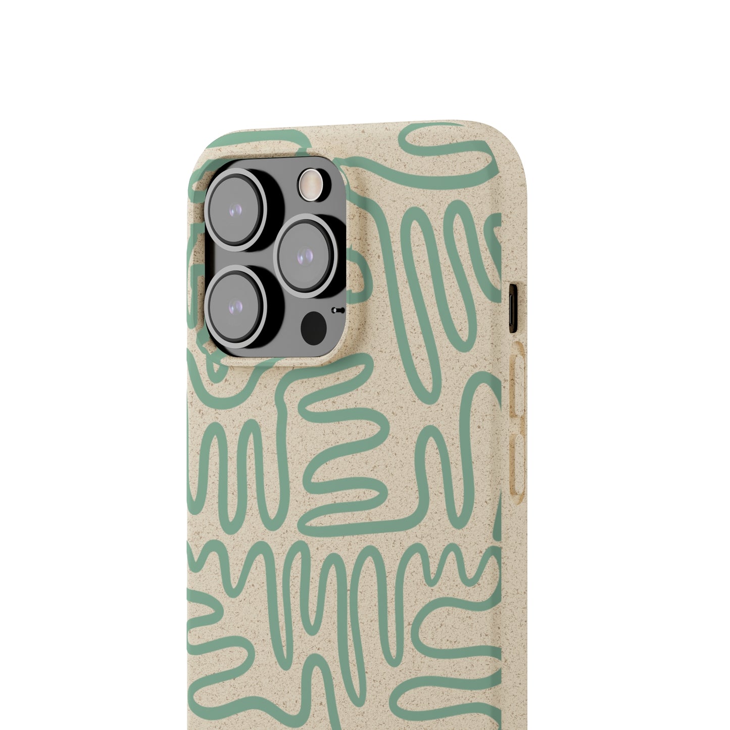 Green Squigles | 100% Biodegradable Phone Case