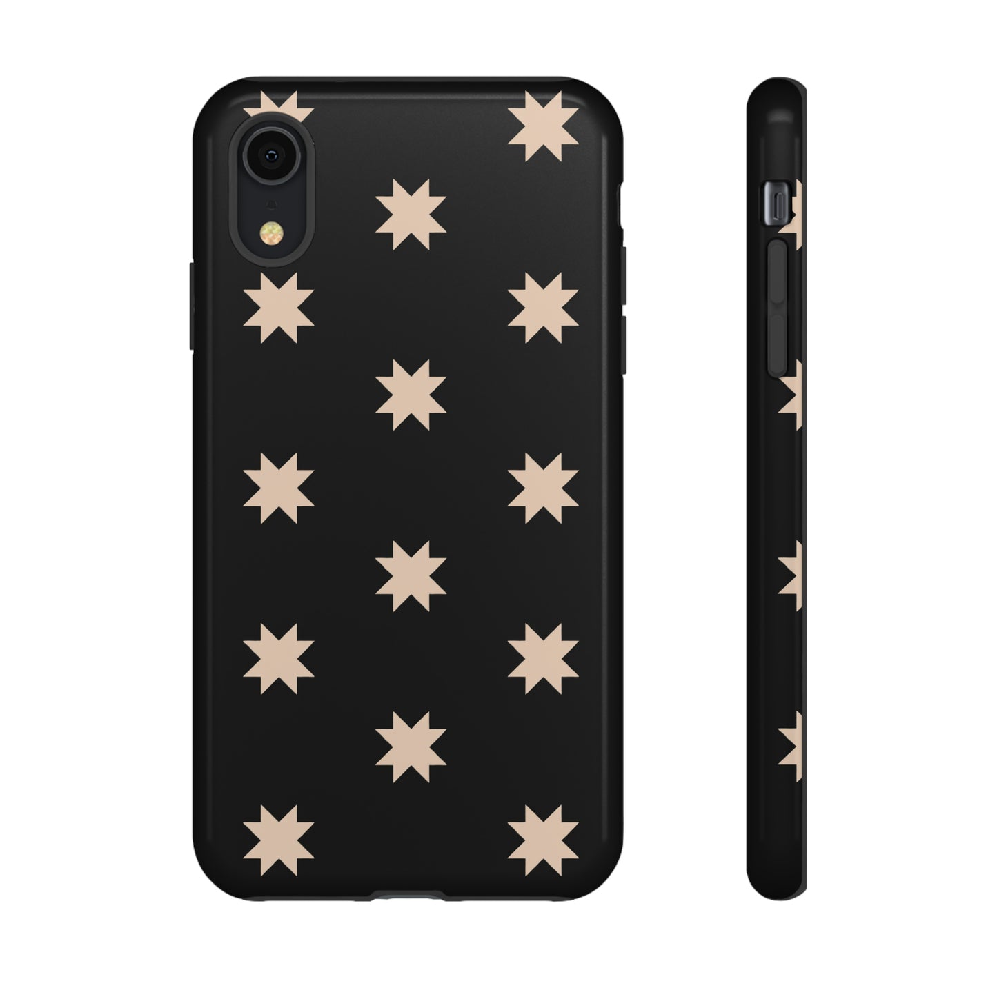 Black Star Quilt Block | Tough Phone Case