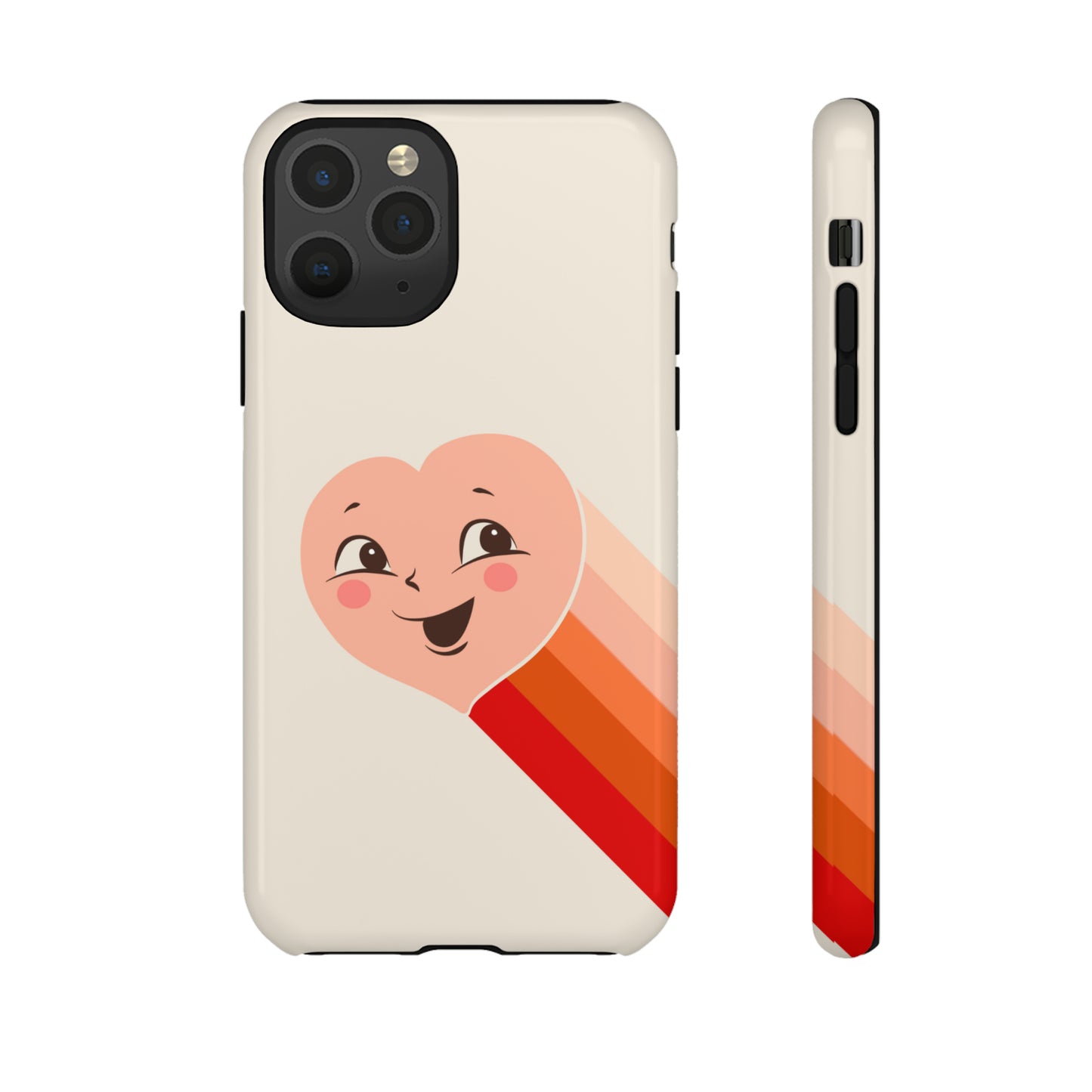 Retro Shooting Heart | Tough Phone Case