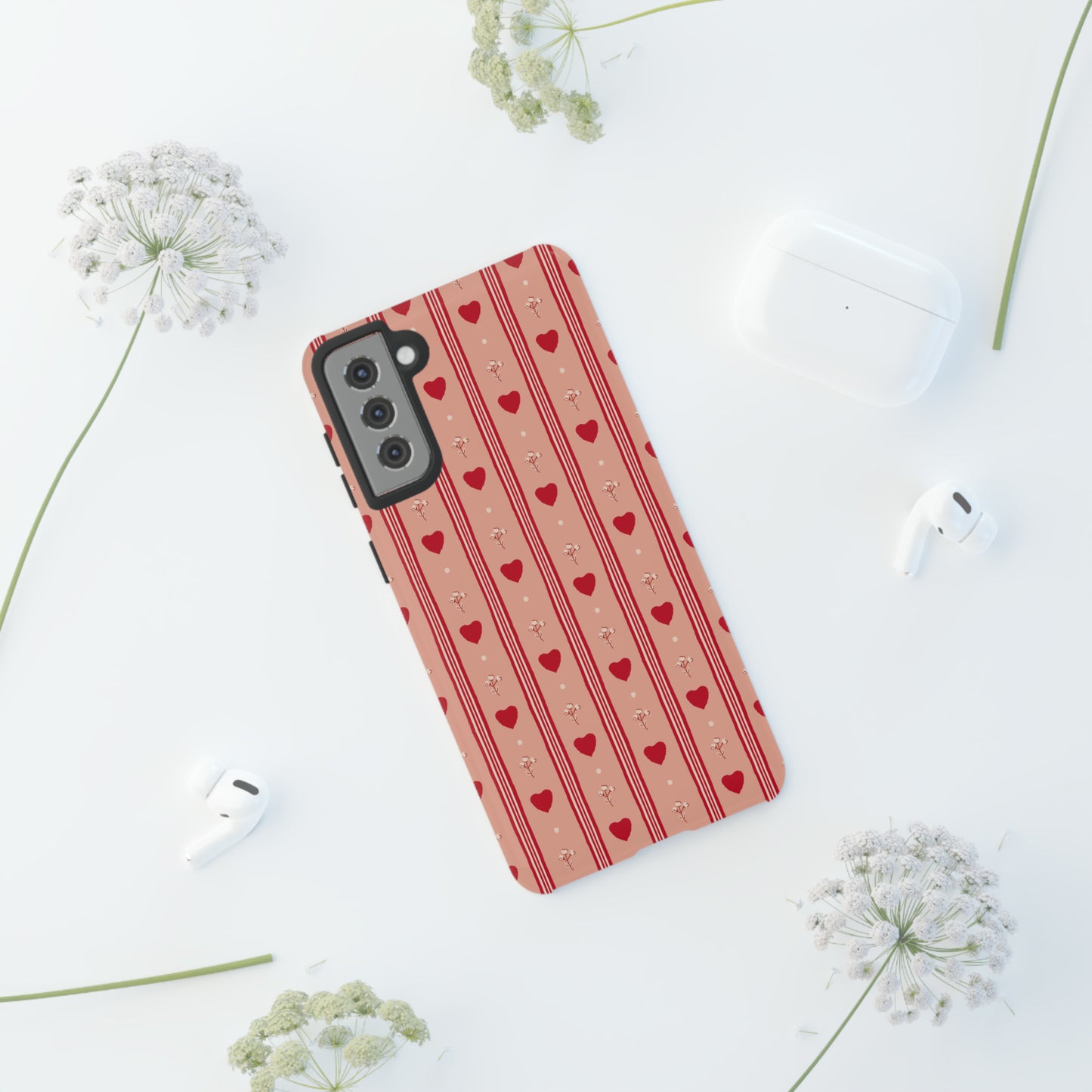 Cutesy Hearts | Tough Phone Case