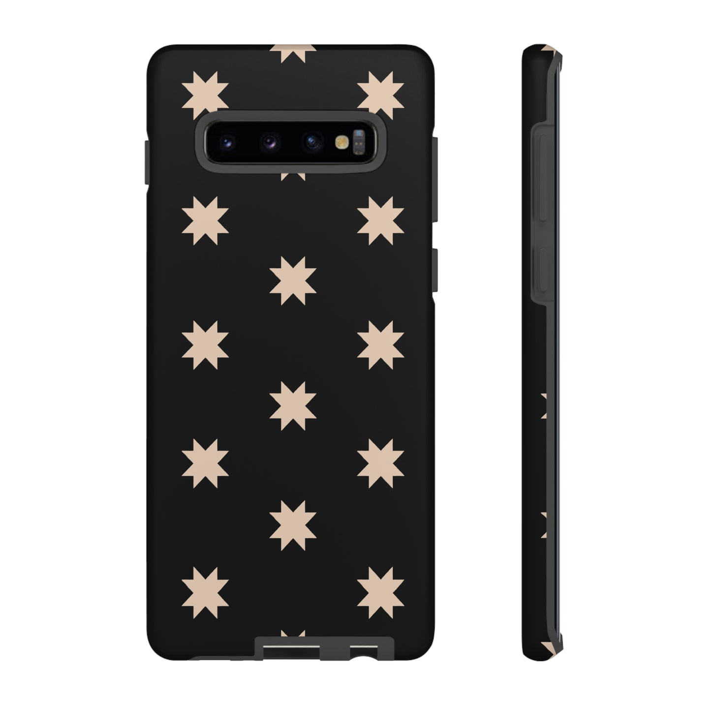 Black Star Quilt Block | Tough Phone Case