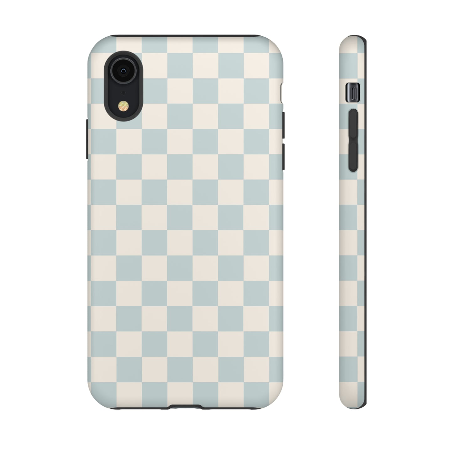 Light Blue Checkers | Tough Phone Case