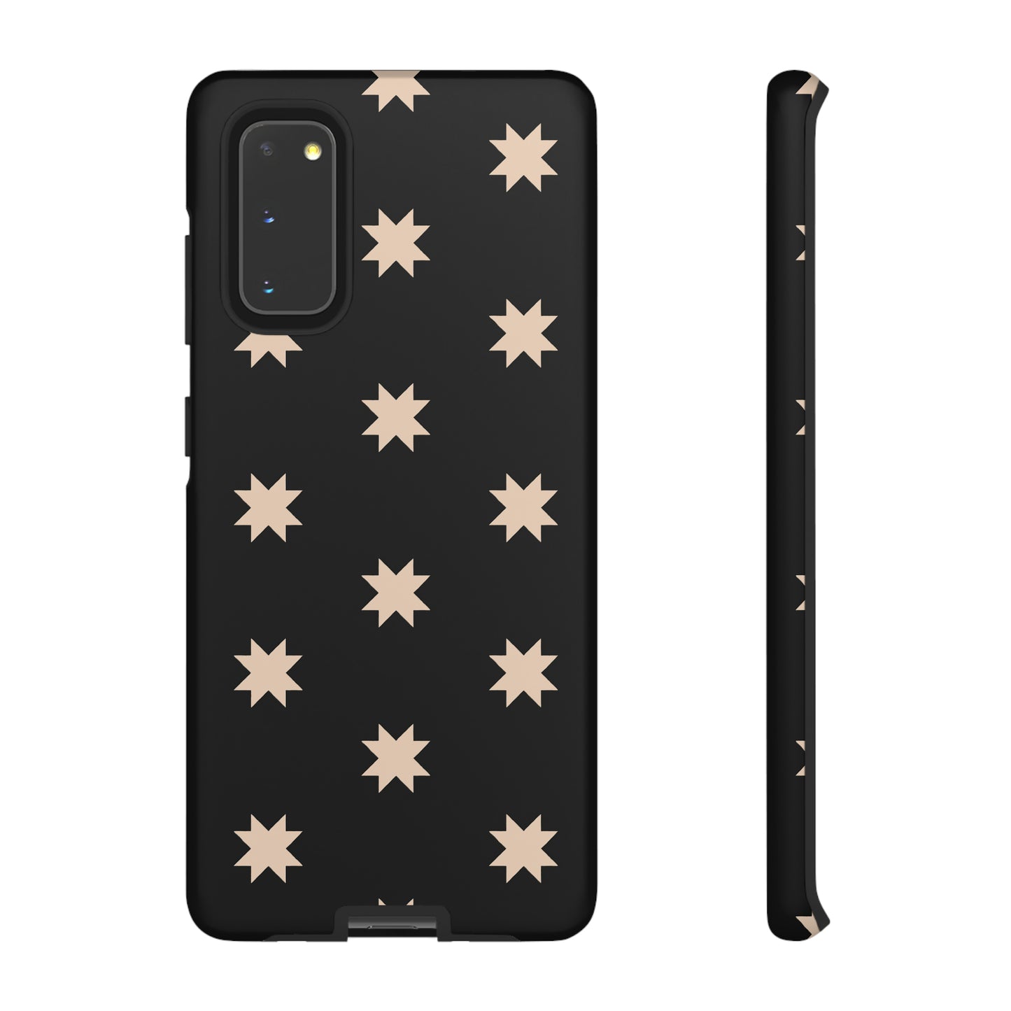 Black Star Quilt Block | Tough Phone Case