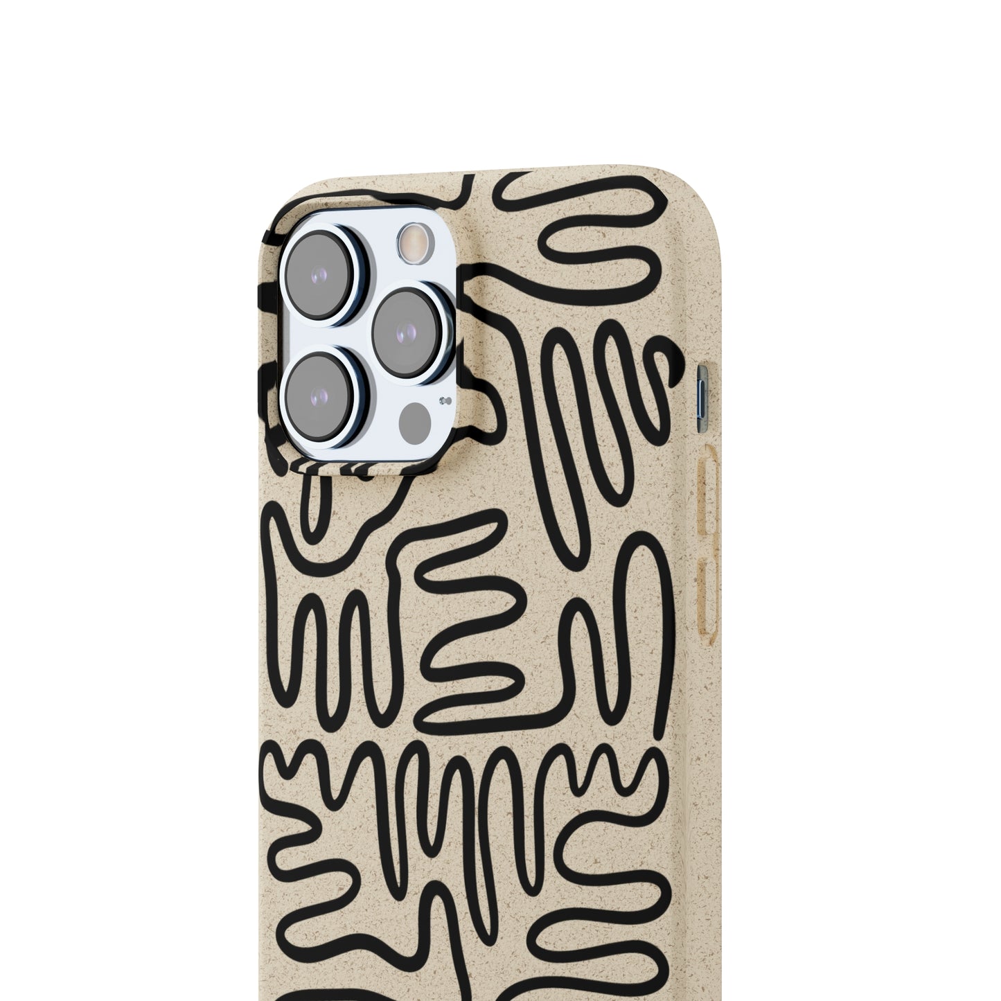 Black Squigles | 100% Biodegradable Phone Case