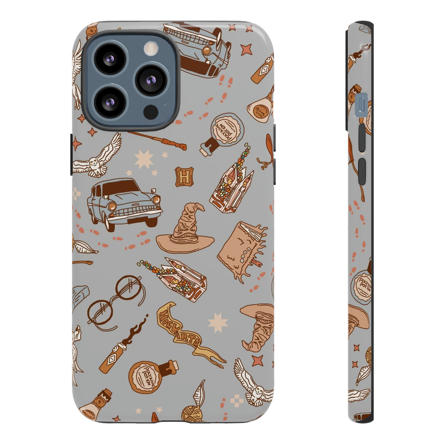 Blue Magical Wizards | Tough Phone Case