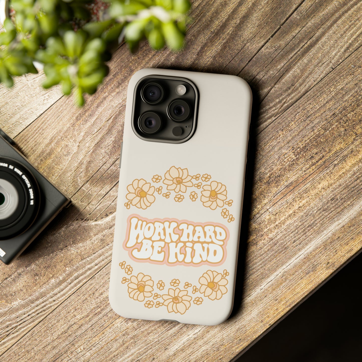 Work Hard  Phone Case - Tough Cases