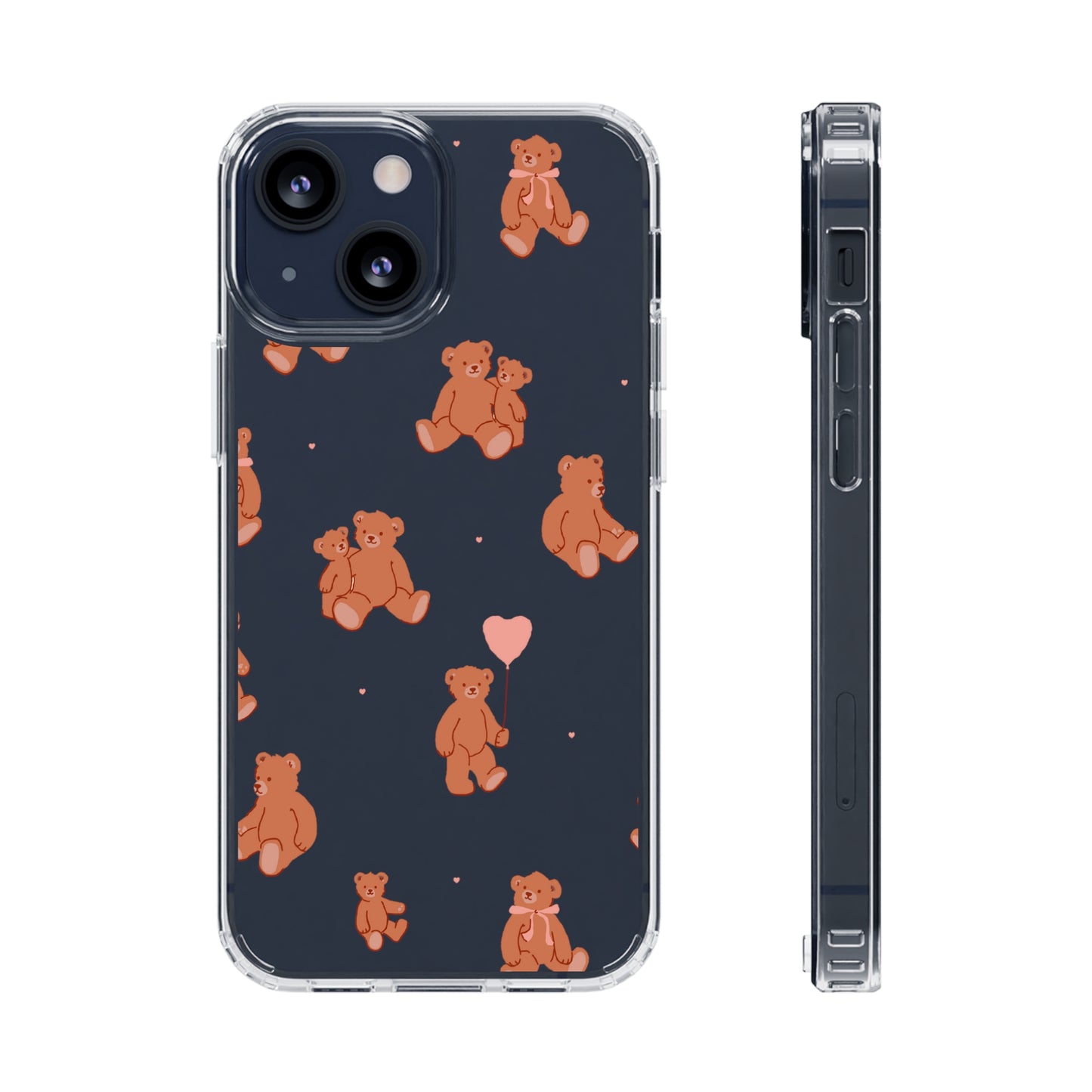 Teddy Bear Clear Phone Cases