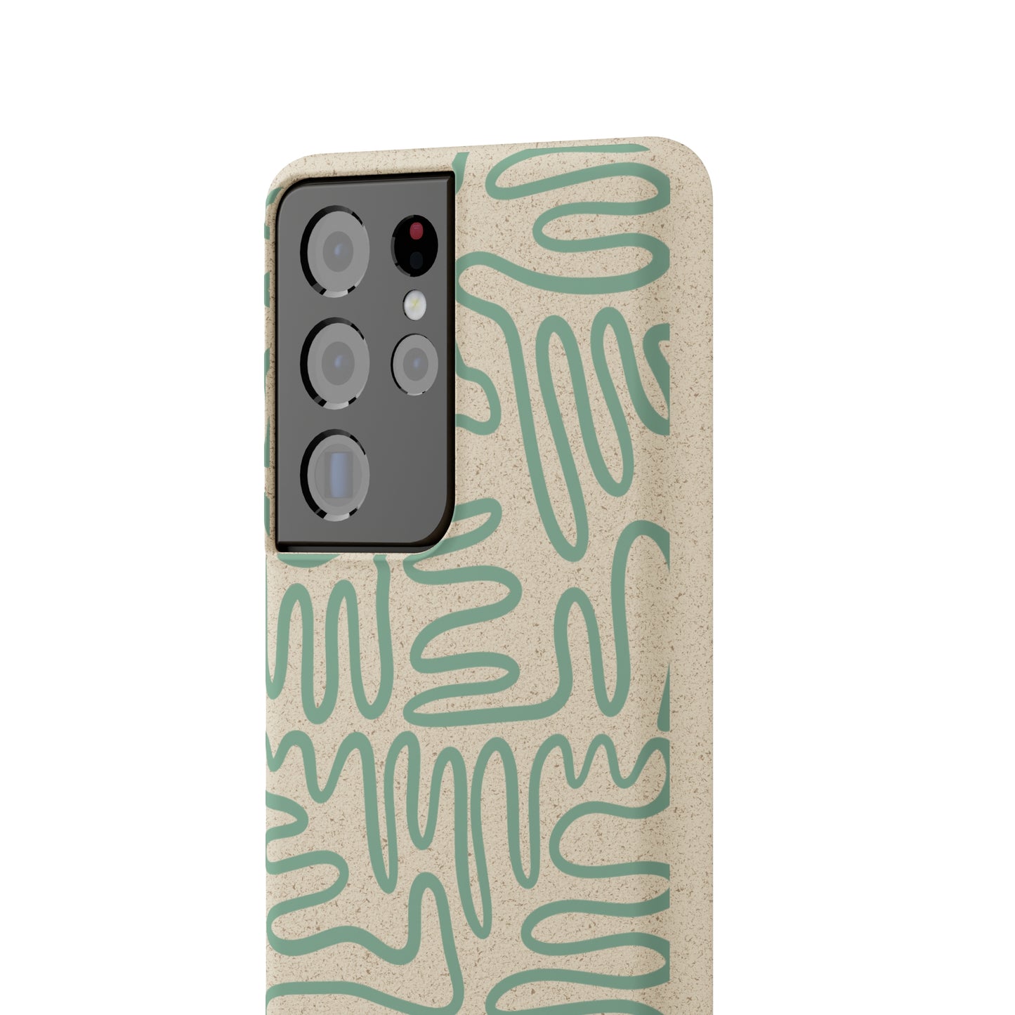 Green Squigles | 100% Biodegradable Phone Case