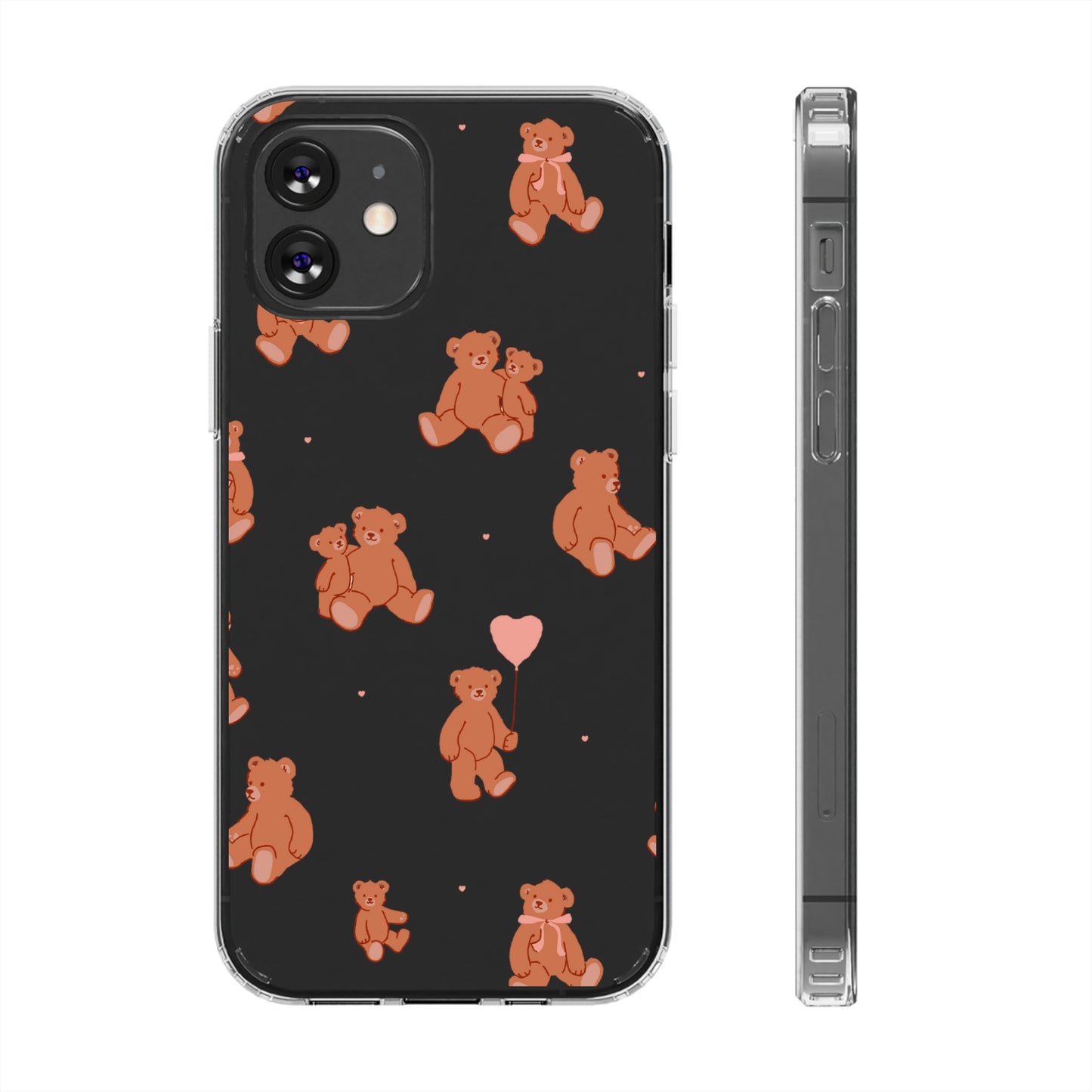 Teddy Bear Clear Phone Cases