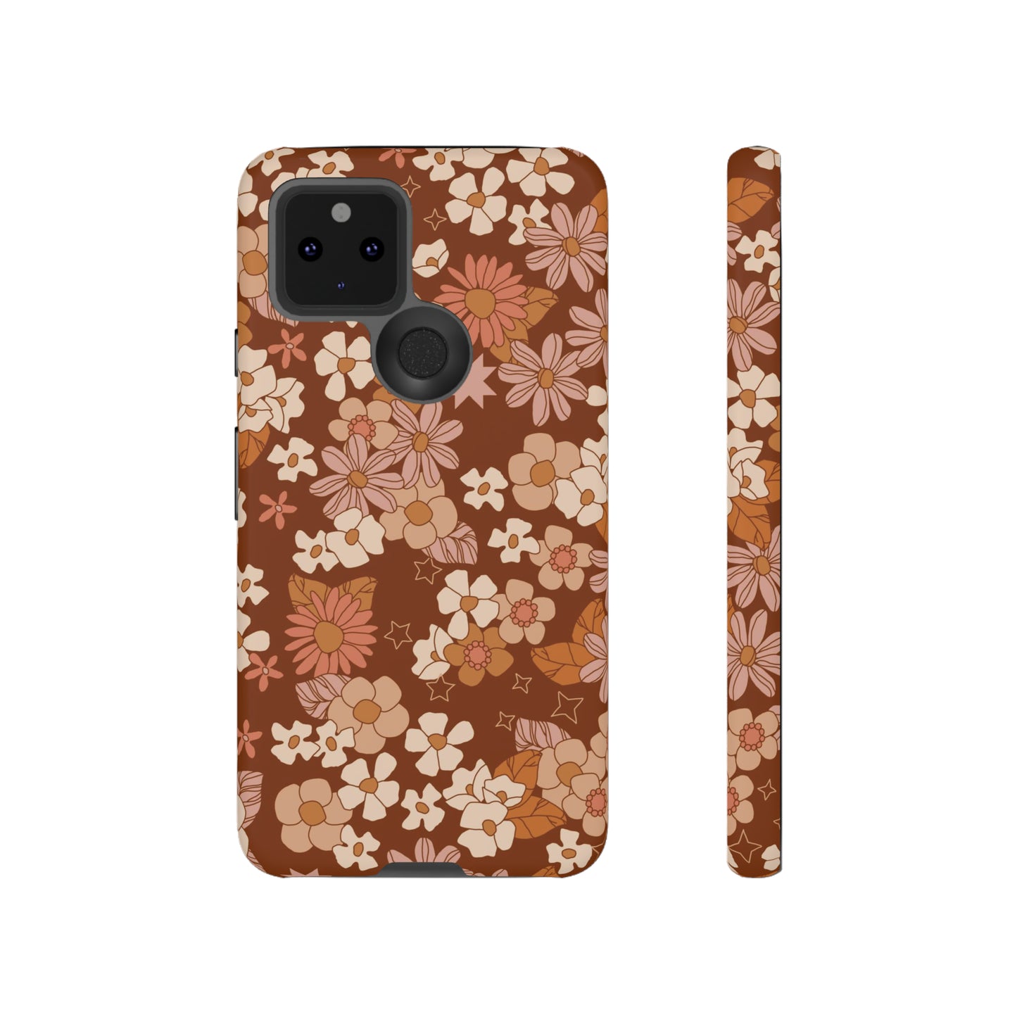 Deep Maroon Meadow | Tough Phone Case