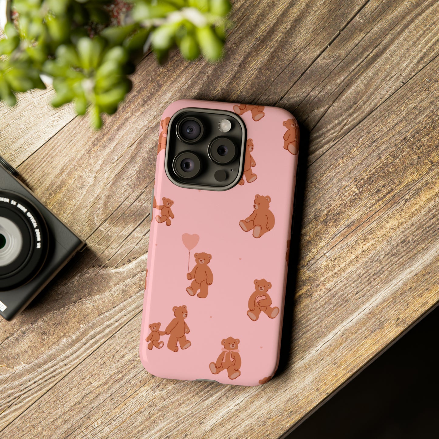 Sweet Pink Teddy Bear Tough Cases