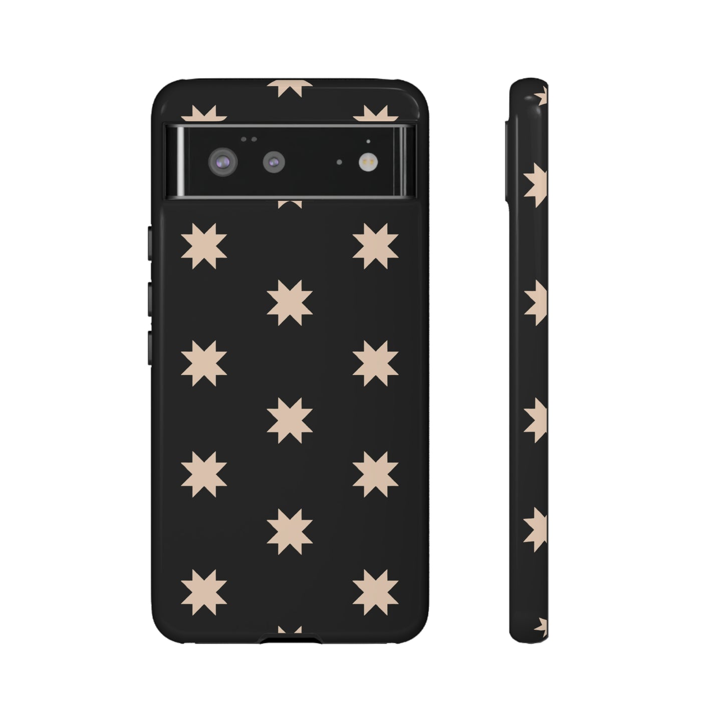 Black Star Quilt Block | Tough Phone Case