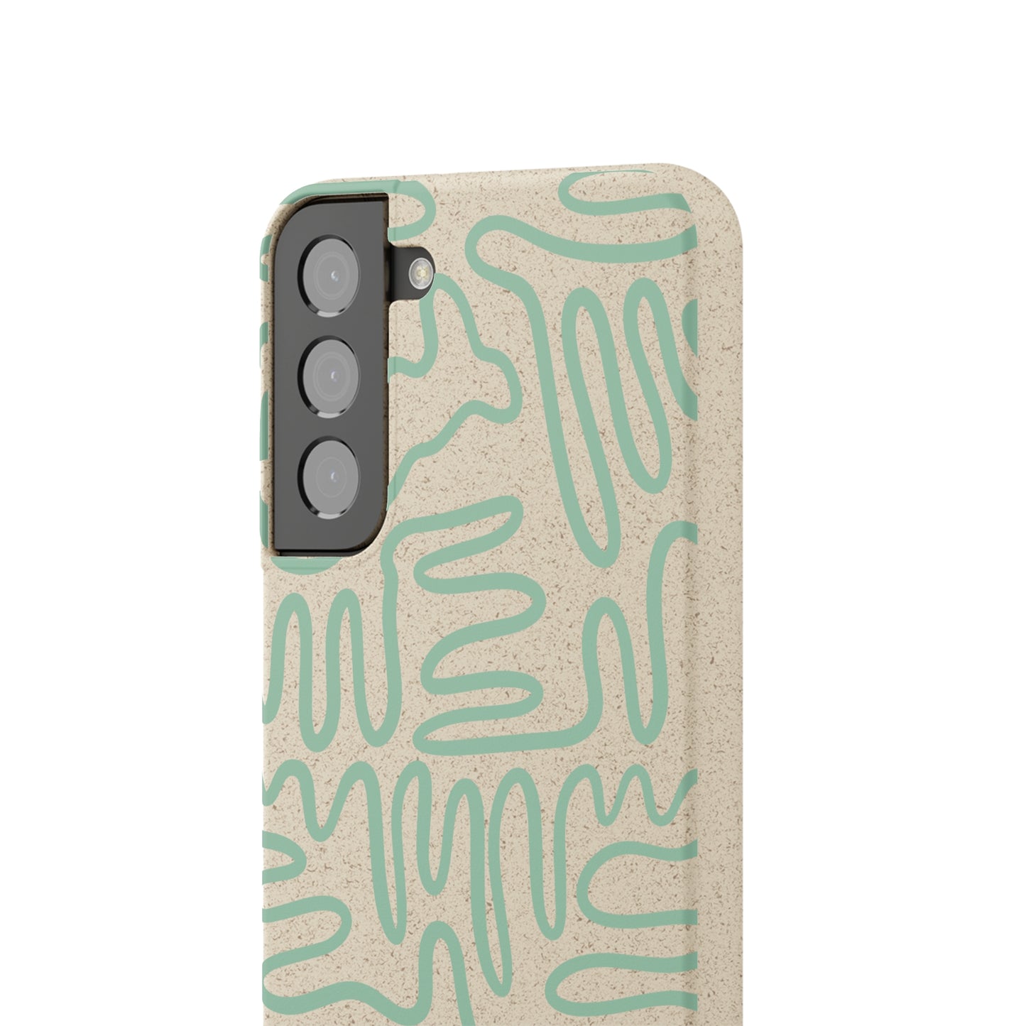 Green Squigles | 100% Biodegradable Phone Case