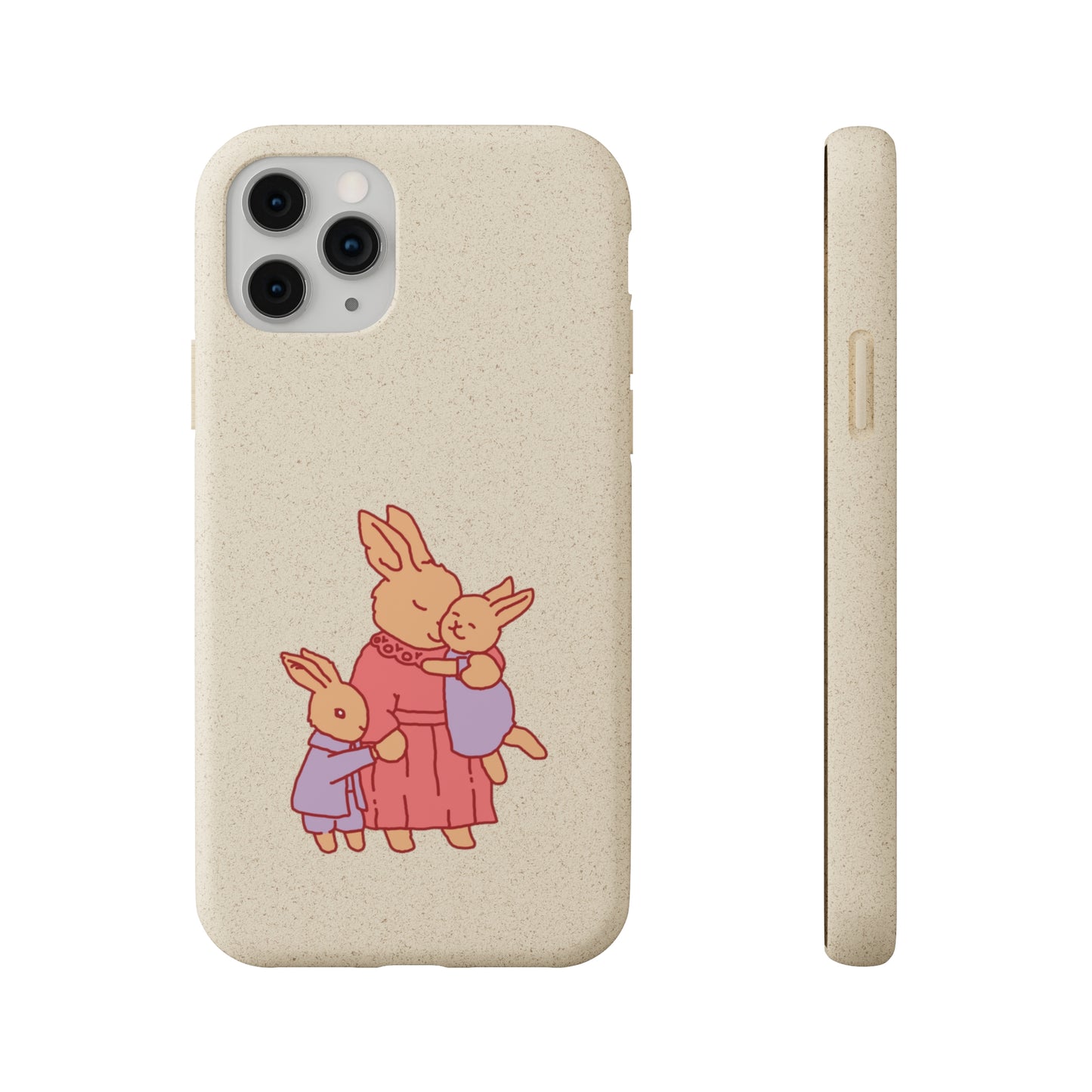 Like this Little Life Bunny Mom | 100% Biodegradable Phone Case