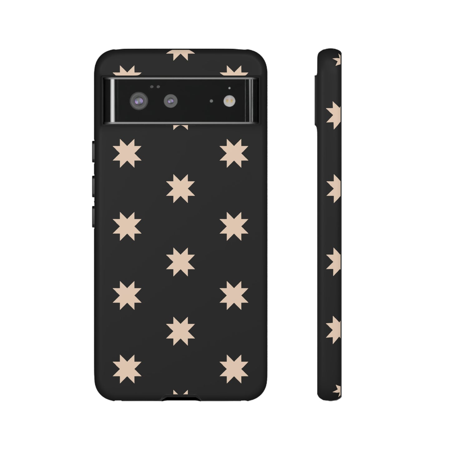 Black Star Quilt Block | Tough Phone Case