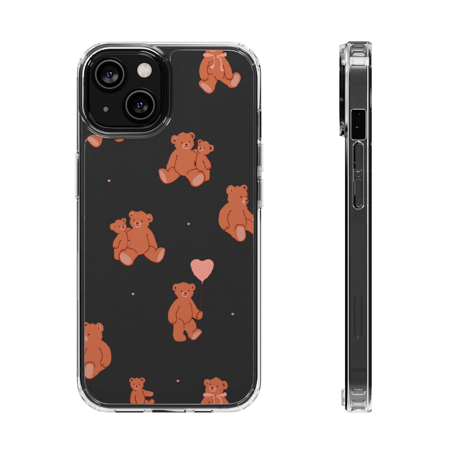 Teddy Bear Clear Phone Cases