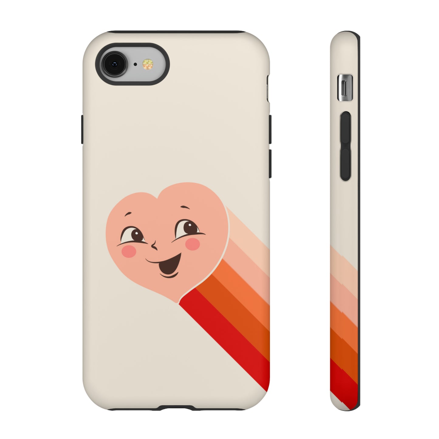 Retro Shooting Heart | Tough Phone Case