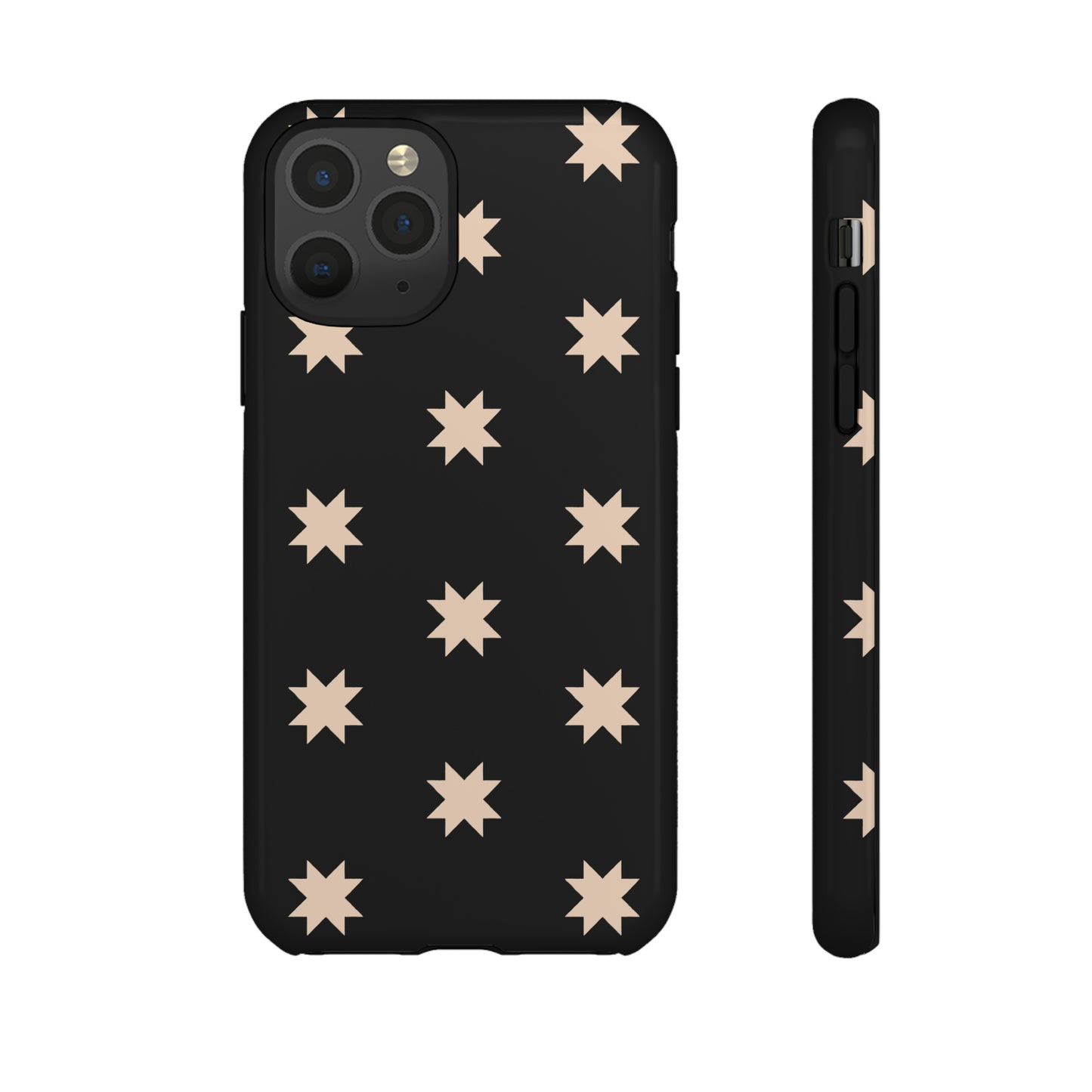 Black Star Quilt Block | Tough Phone Case