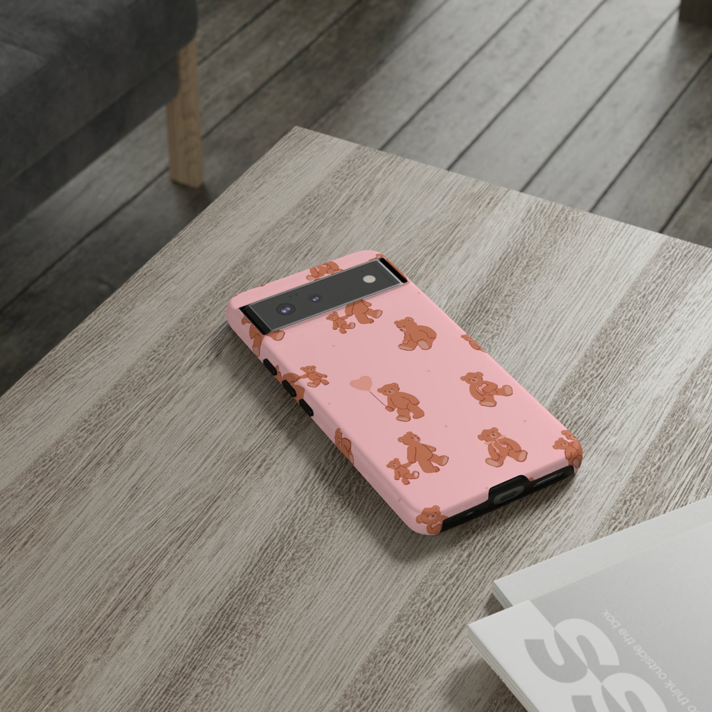 Sweet Pink Teddy Bear Tough Cases