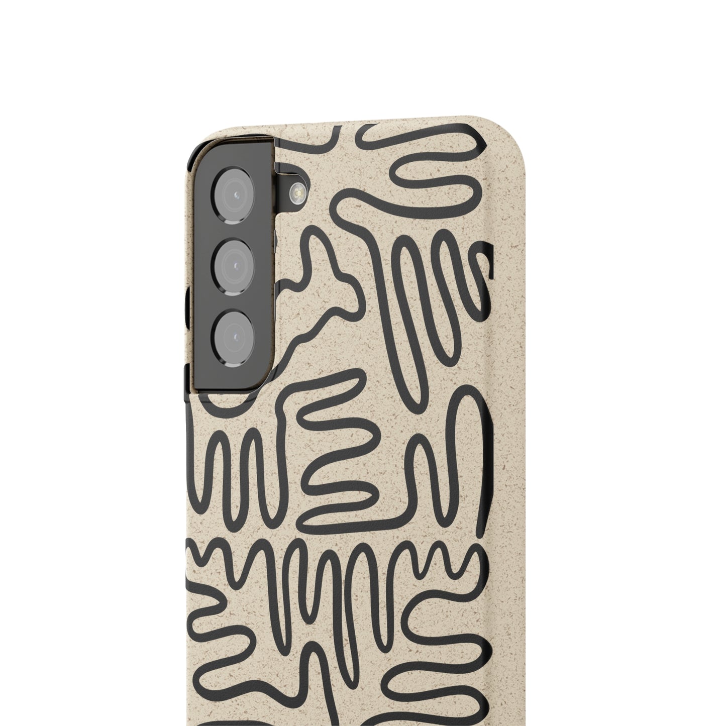 Black Squigles | 100% Biodegradable Phone Case