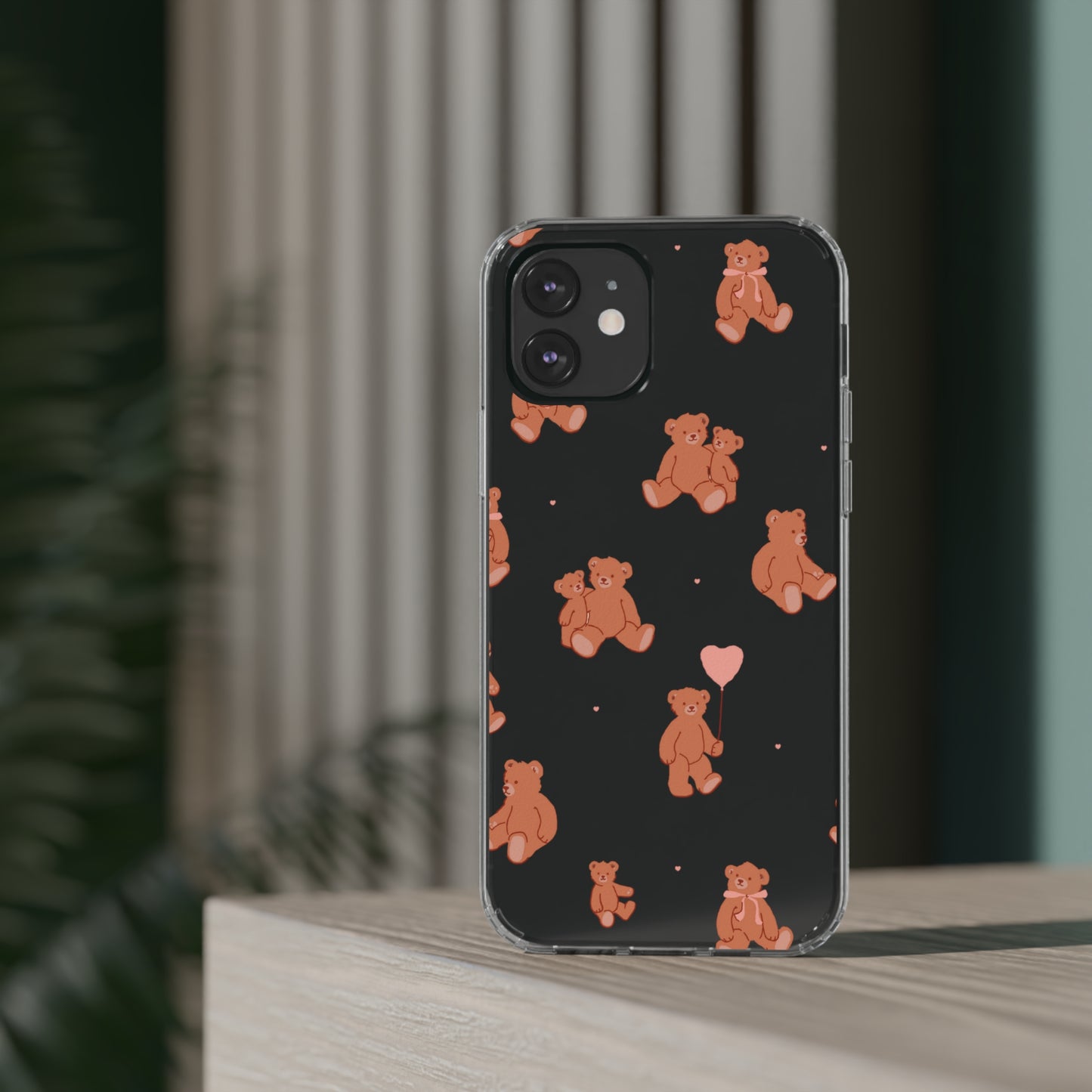 Teddy Bear Clear Phone Cases