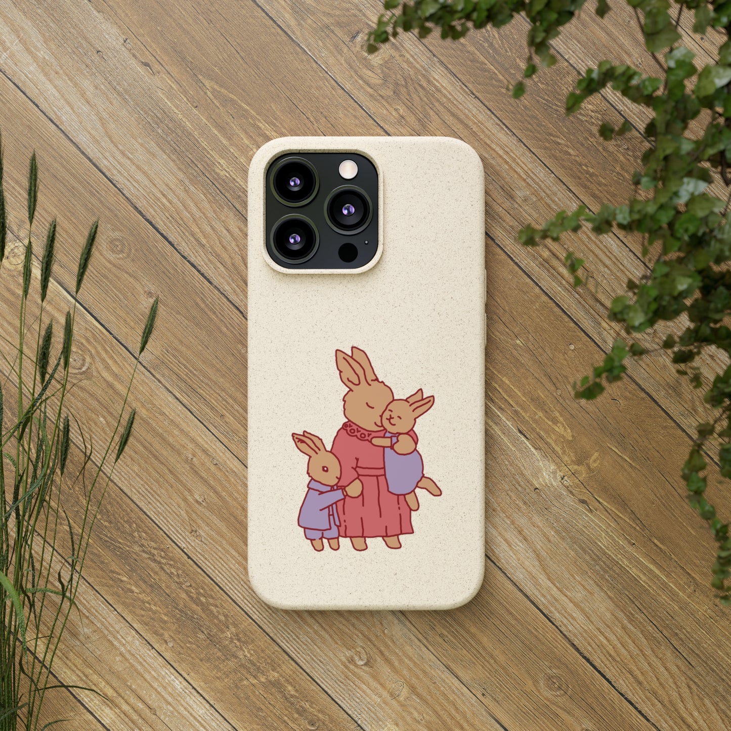 Like this Little Life Bunny Mom | 100% Biodegradable Phone Case