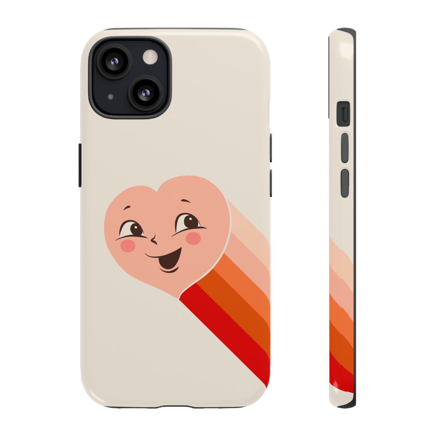 Retro Shooting Heart | Tough Phone Case