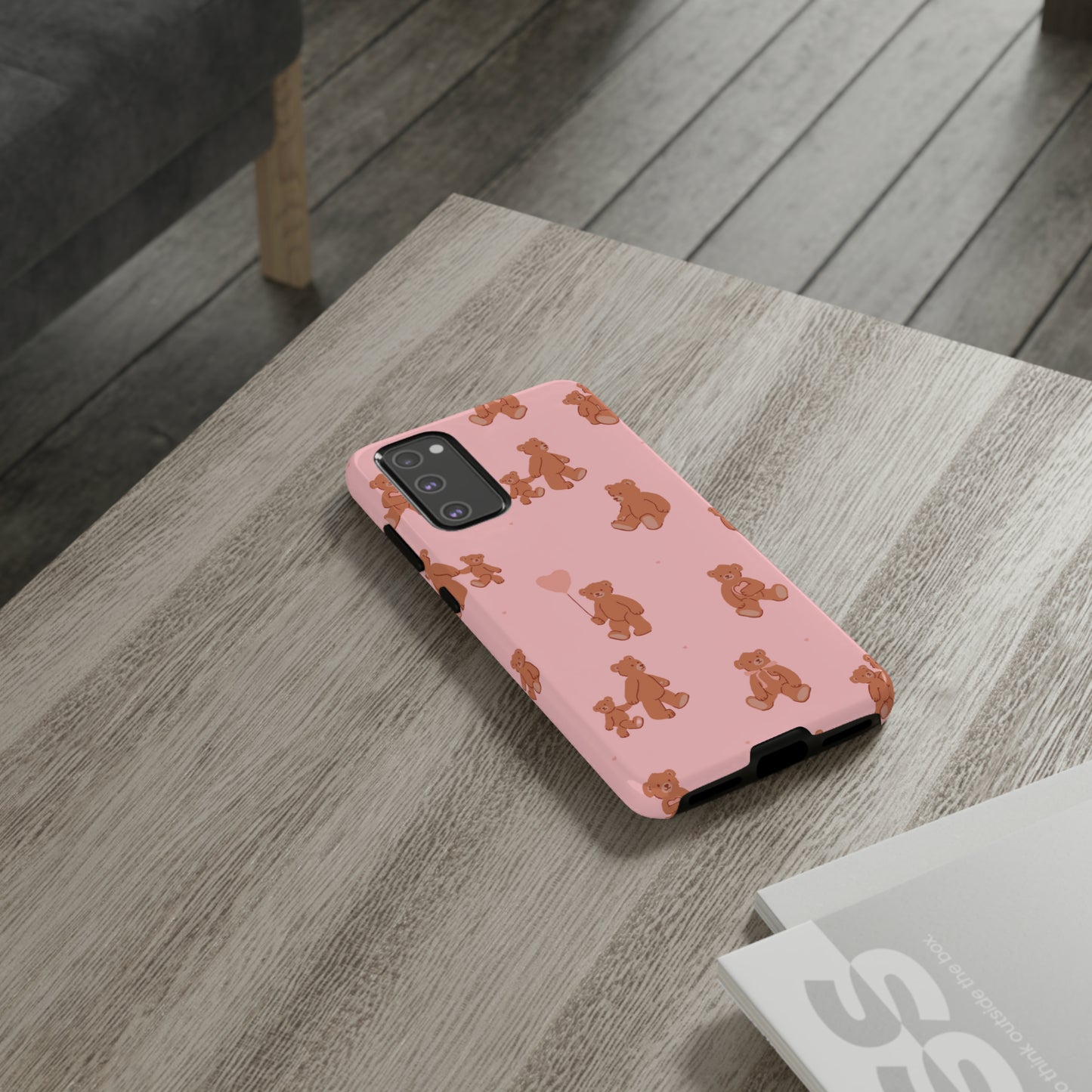 Sweet Pink Teddy Bear Tough Cases