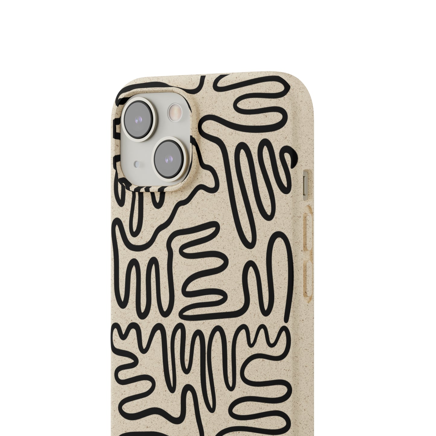 Black Squigles | 100% Biodegradable Phone Case