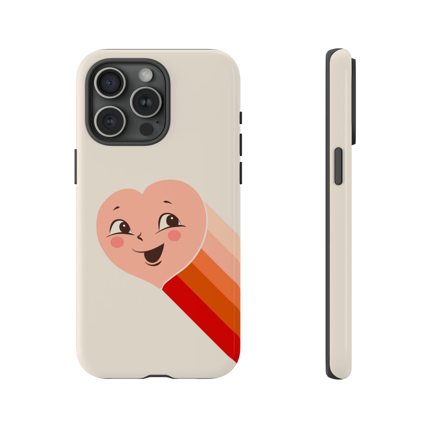 Retro Shooting Heart | Tough Phone Case