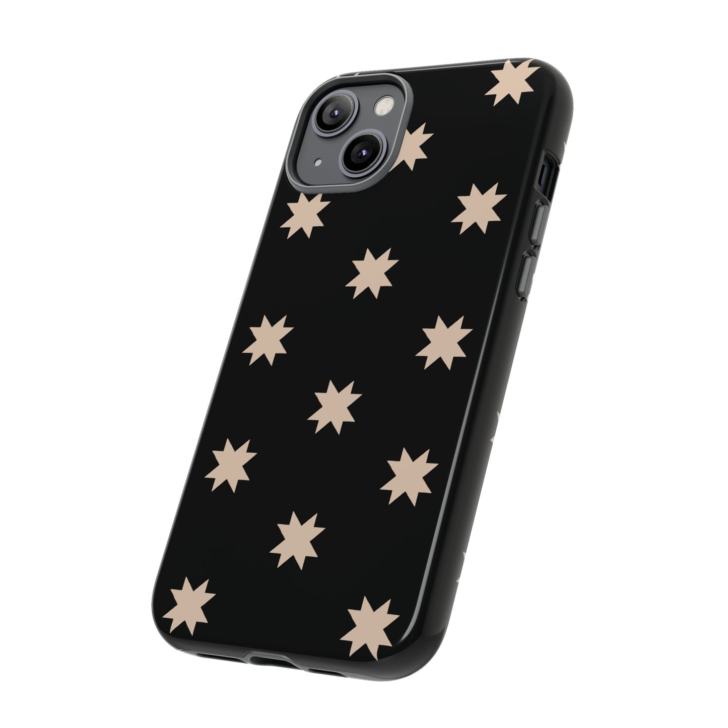 Black Star Quilt Block | Tough Phone Case