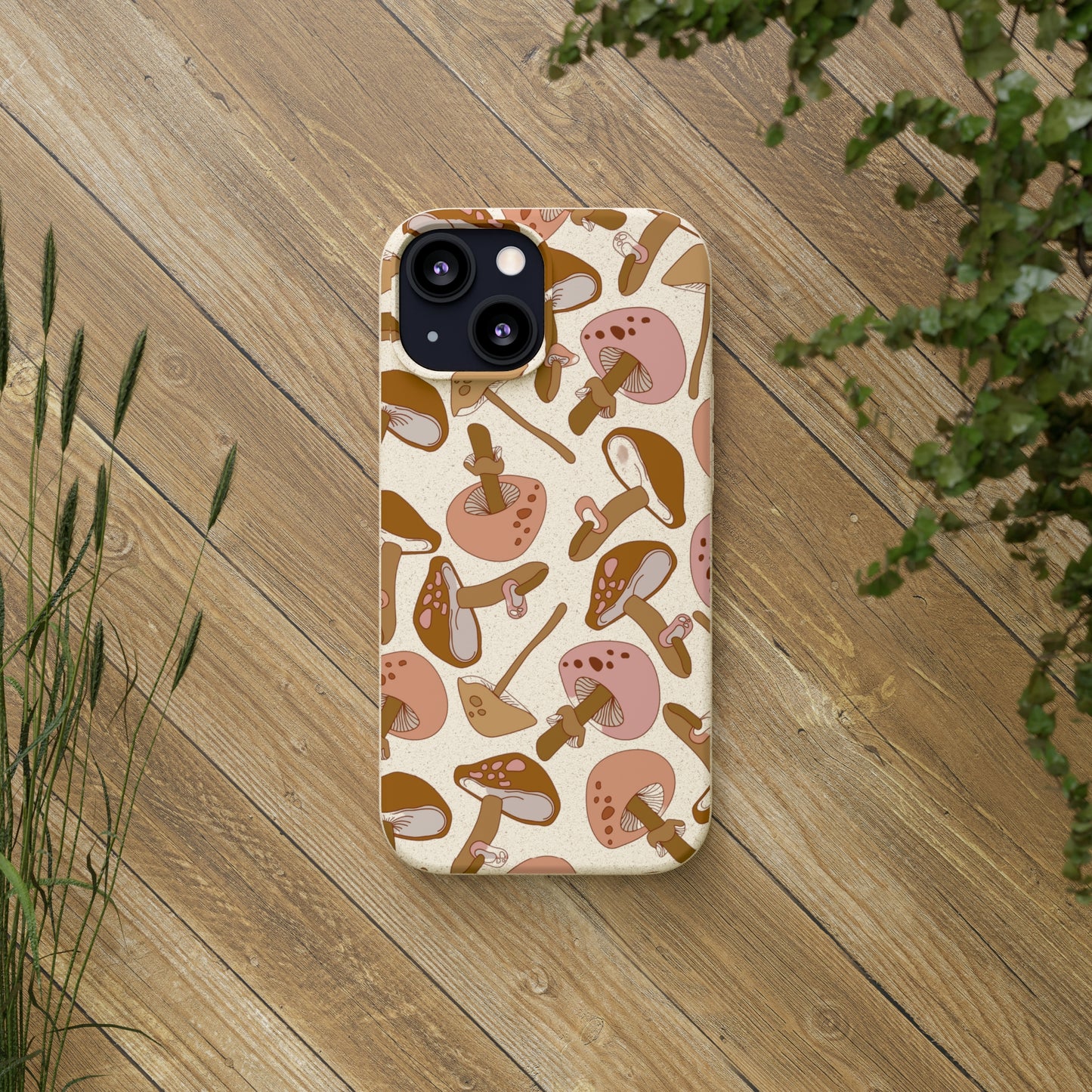 Foraging Mushrooms | 100% Biodegradable Phone Case