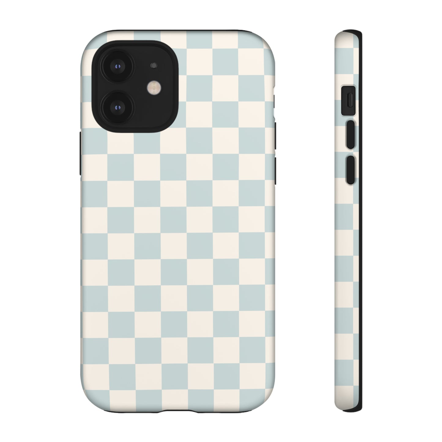 Light Blue Checkers | Tough Phone Case