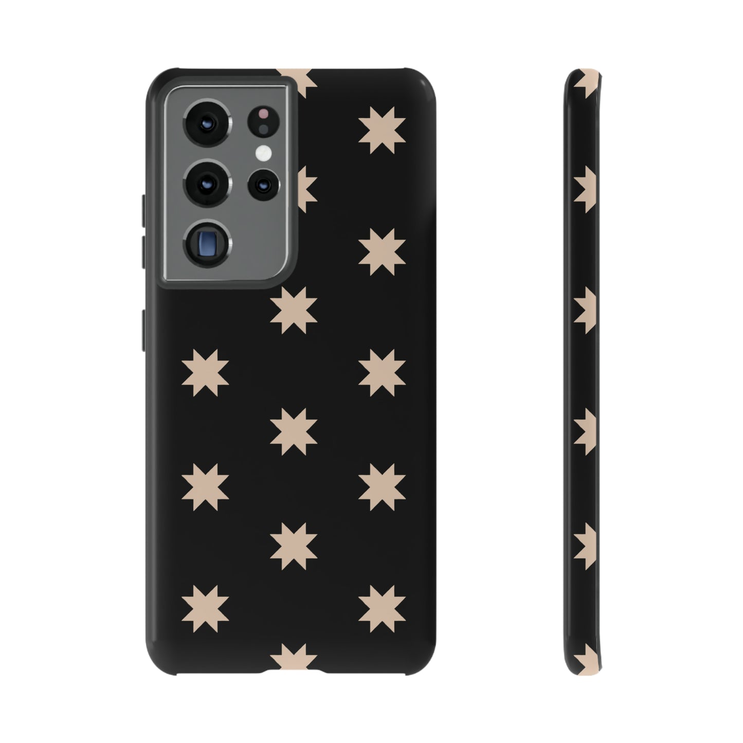 Black Star Quilt Block | Tough Phone Case