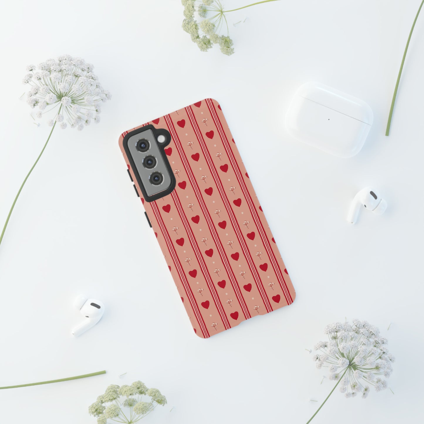 Cutesy Hearts | Tough Phone Case