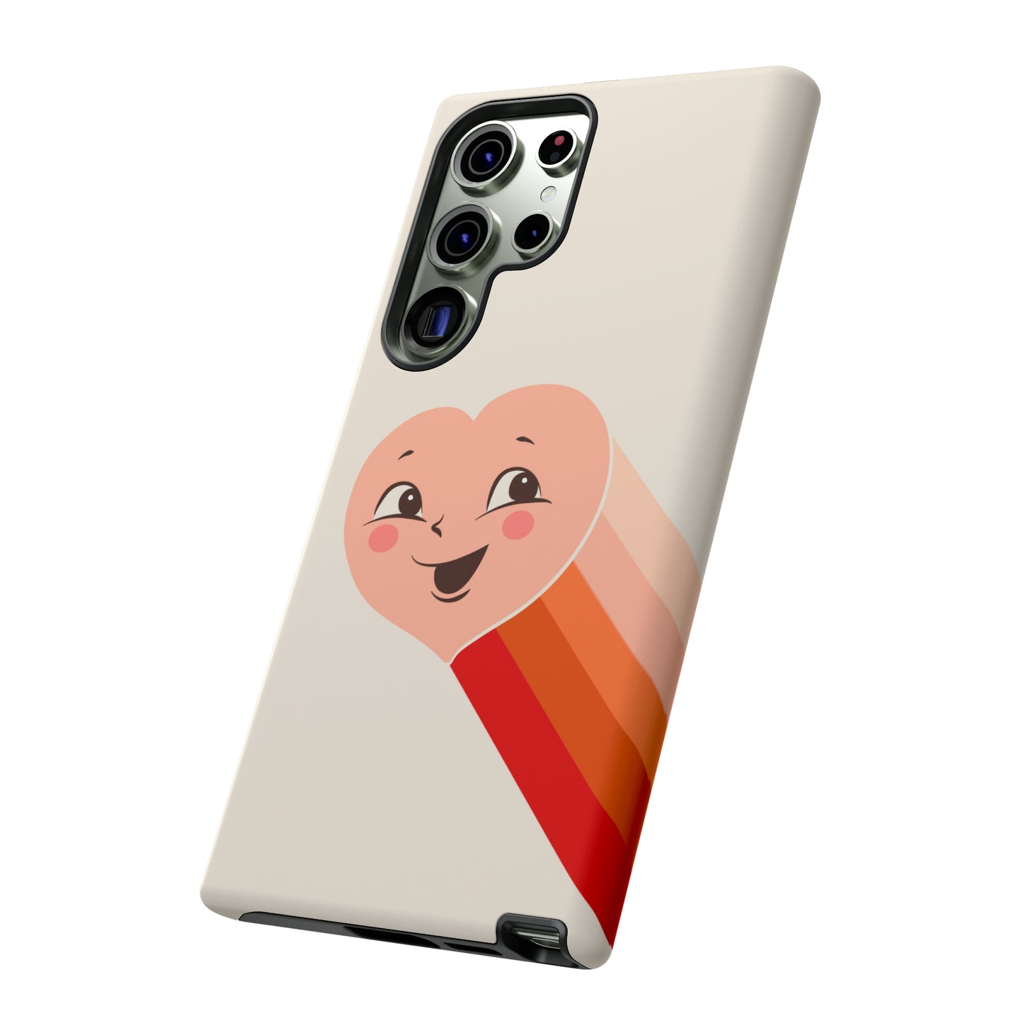 Retro Shooting Heart | Tough Phone Case