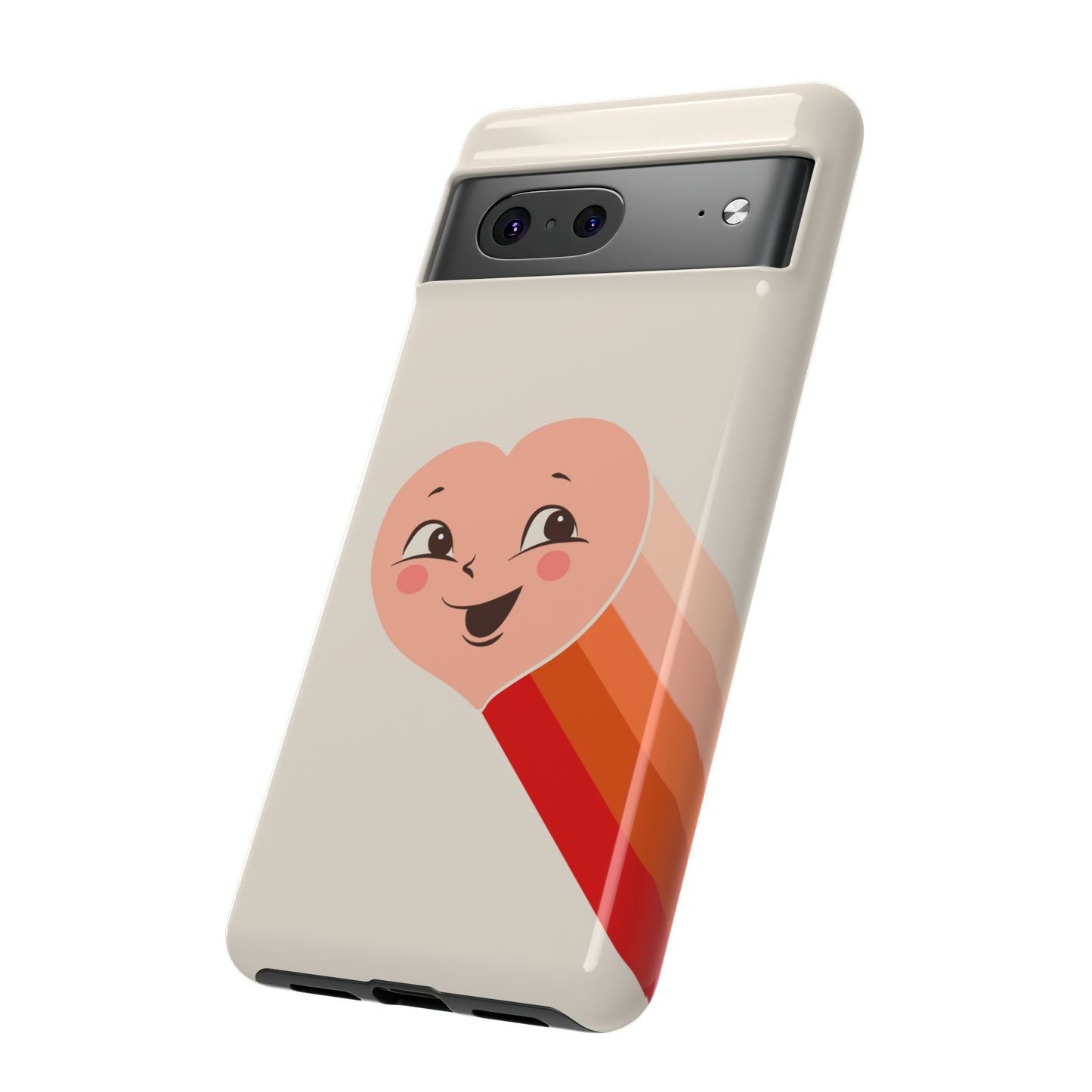 Retro Shooting Heart | Tough Phone Case