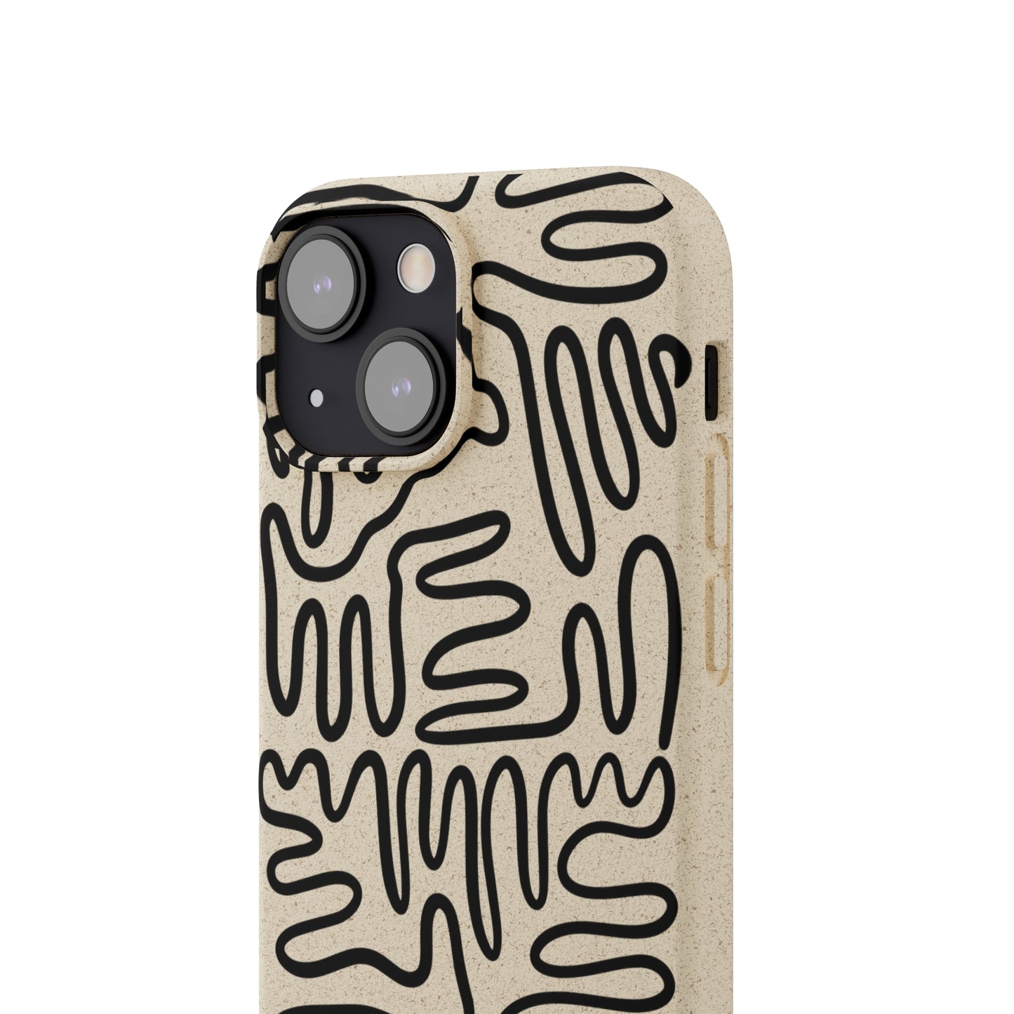 Black Squigles | 100% Biodegradable Phone Case